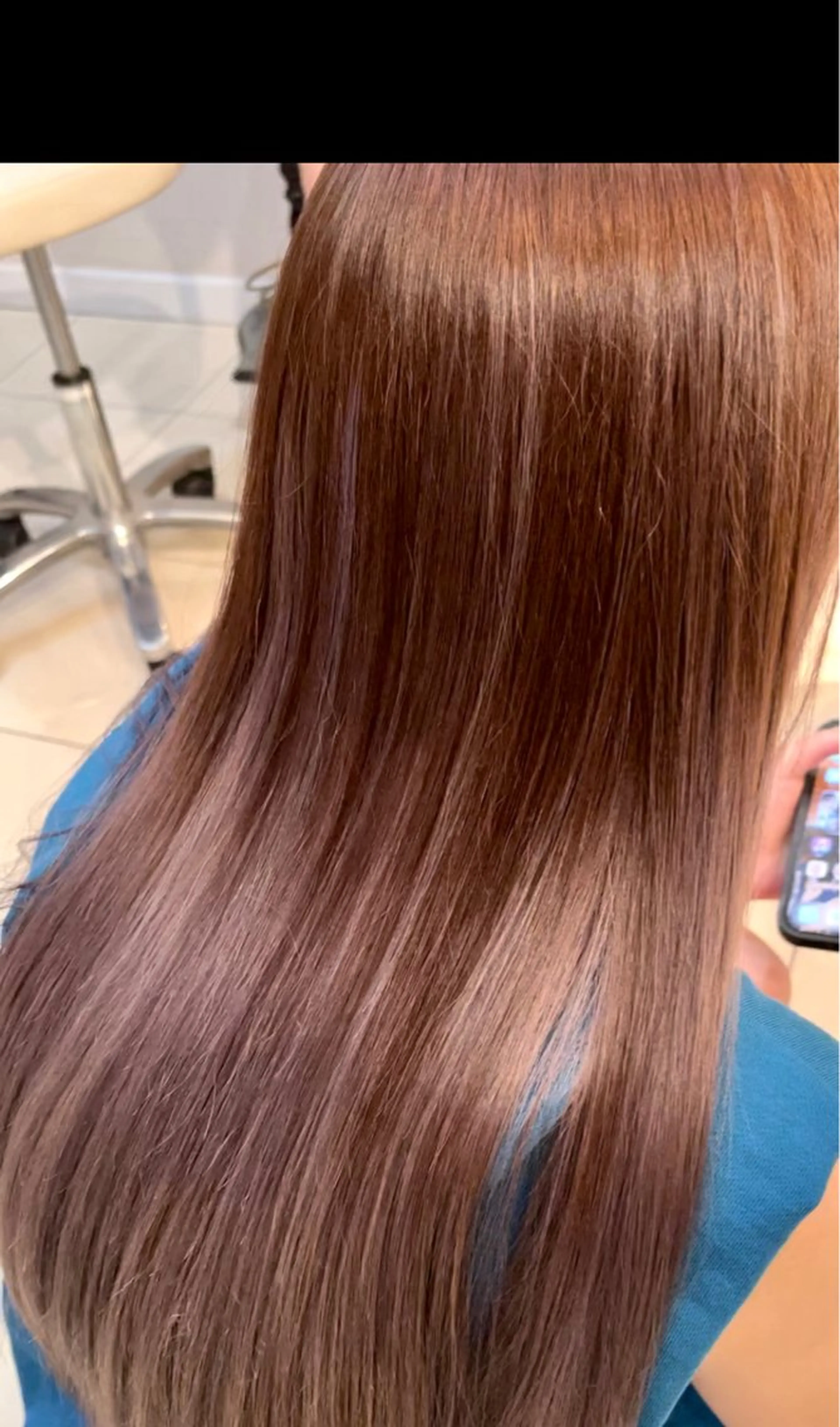 カラー BEEST所属・ate 【暖色/ハイトーン】のヘアスタイル