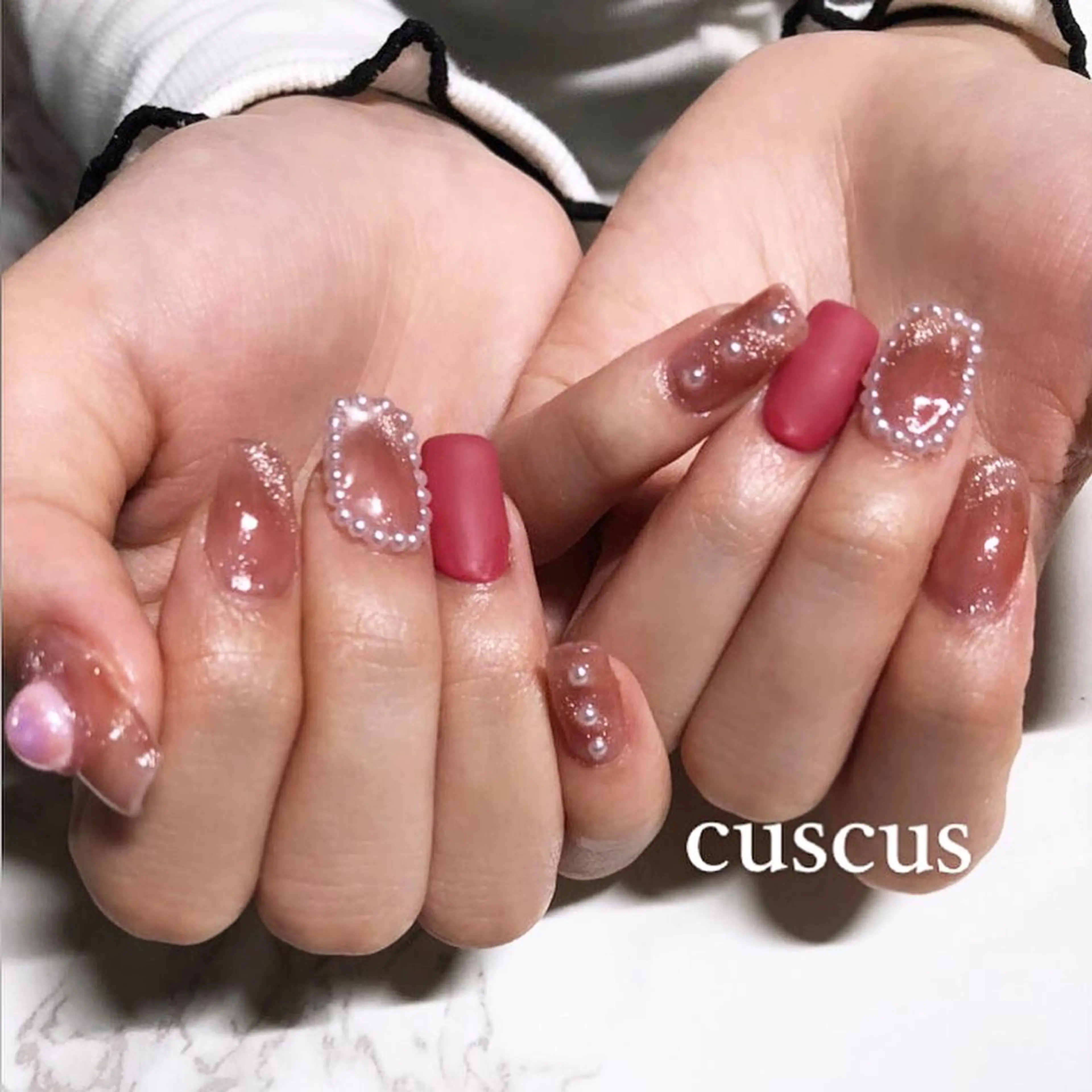 ネイル ＣＵＳＣＵＳ …ｔ.akiのネイルデザイン