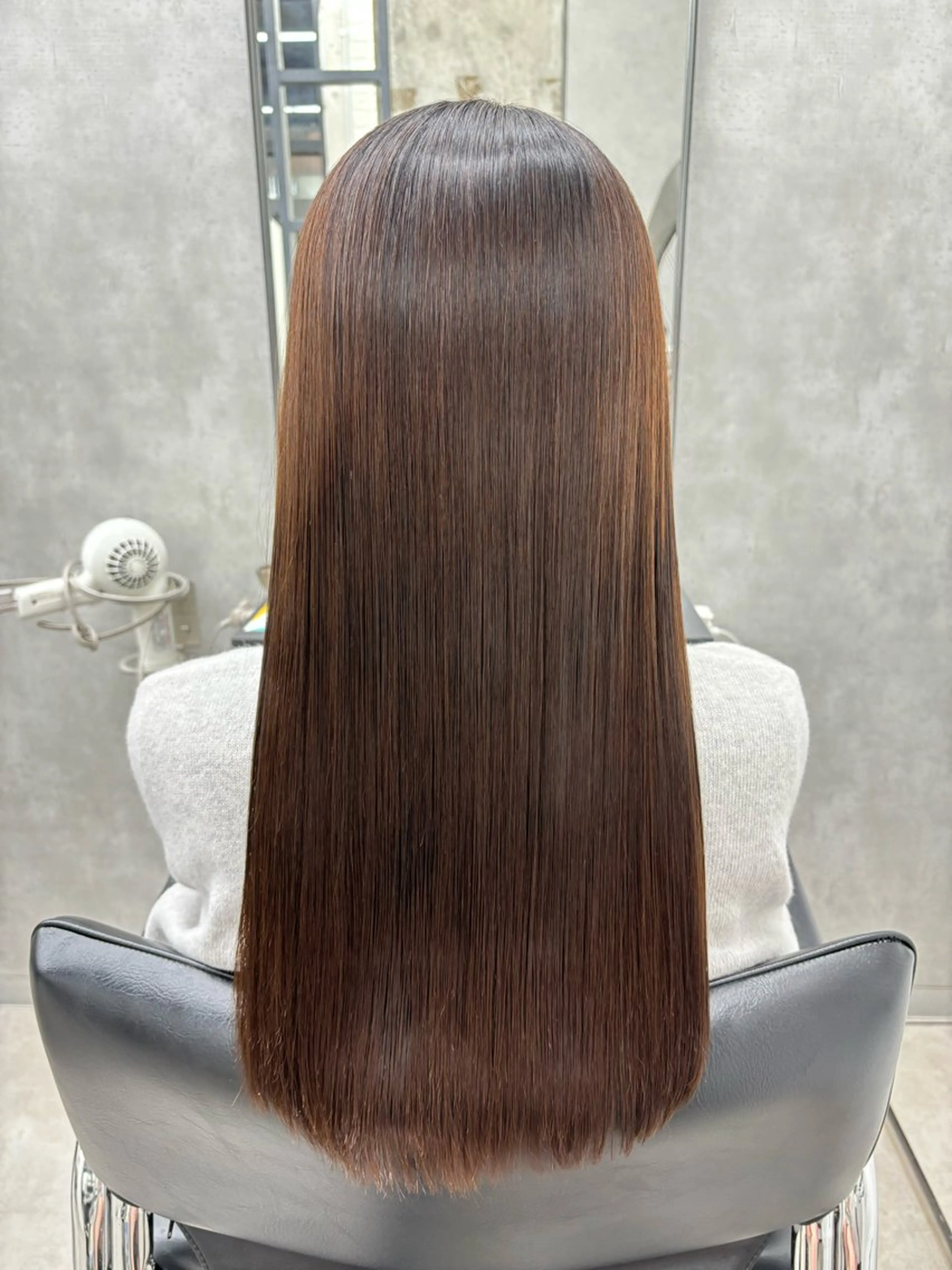 ロング 髪質改善 縮毛矯正 巻ける縮毛矯正🌸 勝倉　麗のヘアスタイル