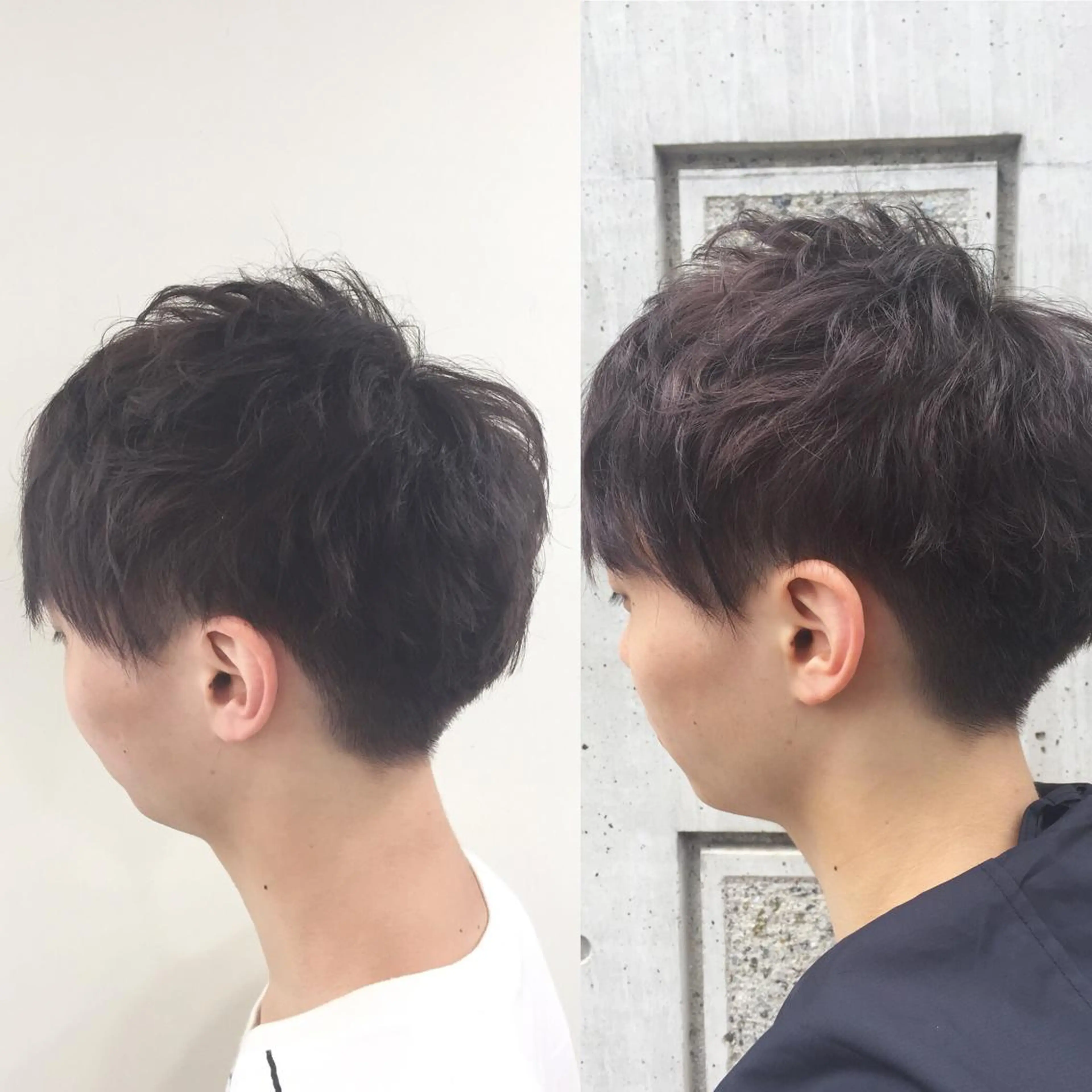 ショート カラー 🌛ダブルカラー 🌜SAYAKAのヘアスタイル