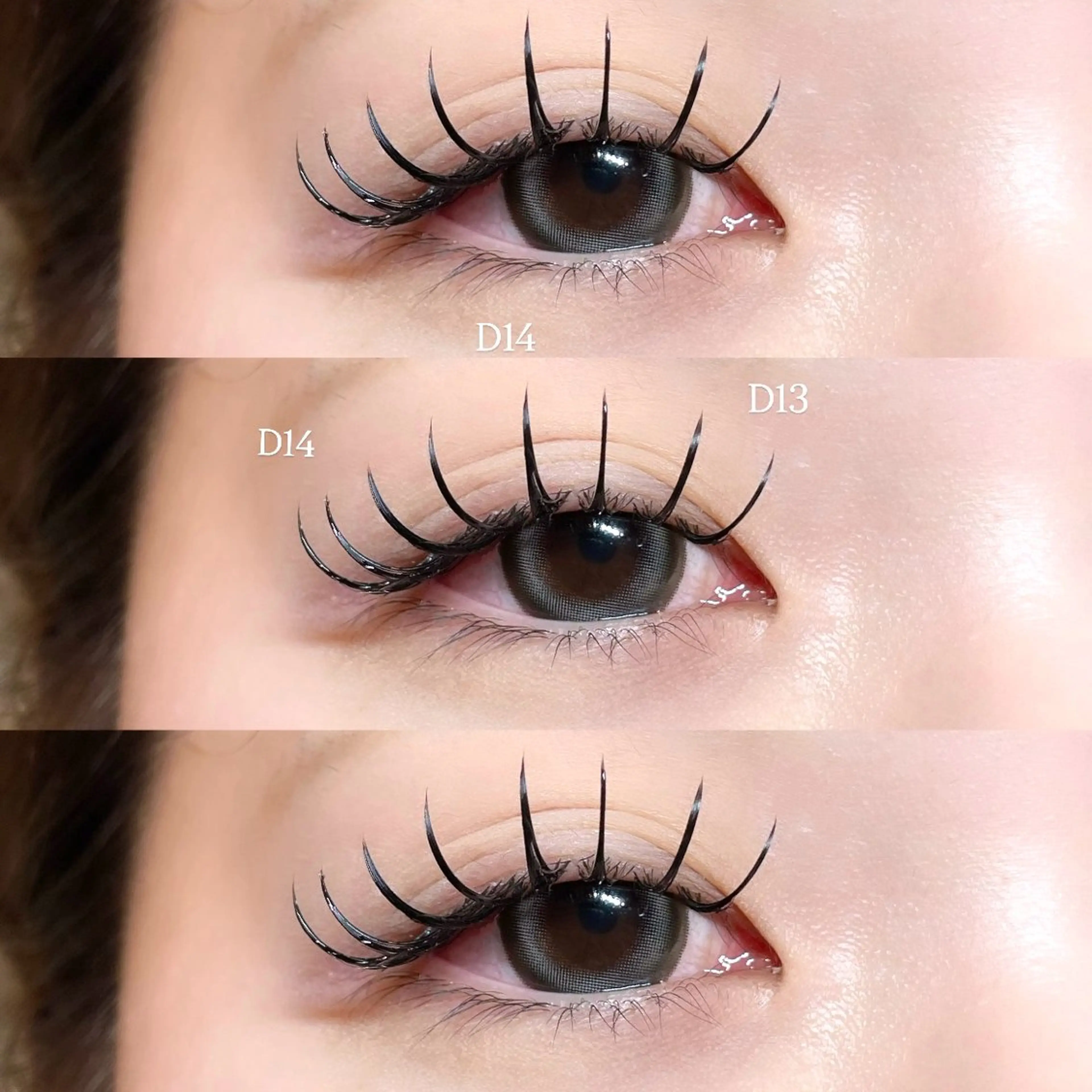 マツエク・マツパ マツエク Mell Yuuna ♡パリエク /束感のマツエク・マツパデザイン