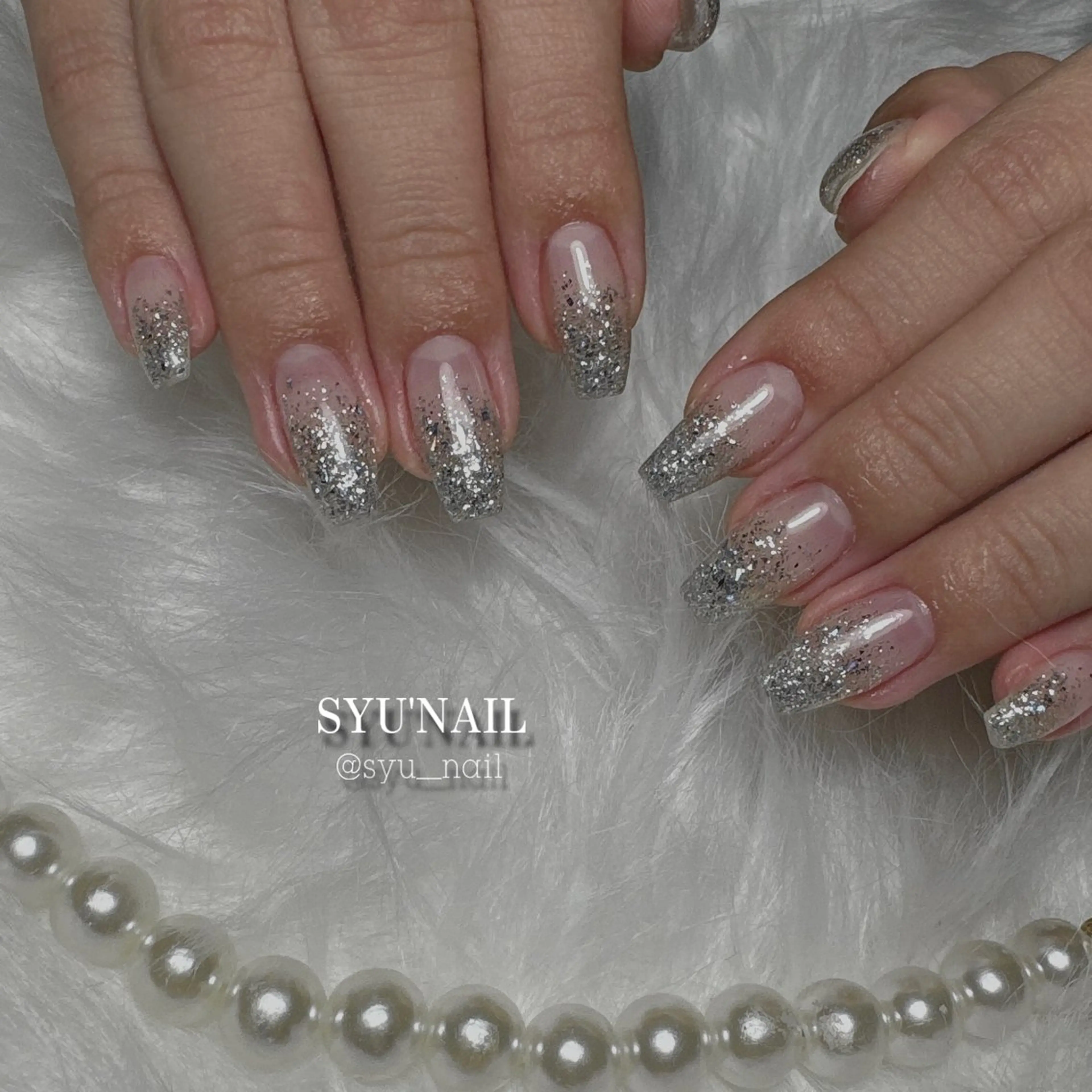 【hand】ワンカラー/ラメグラの写真