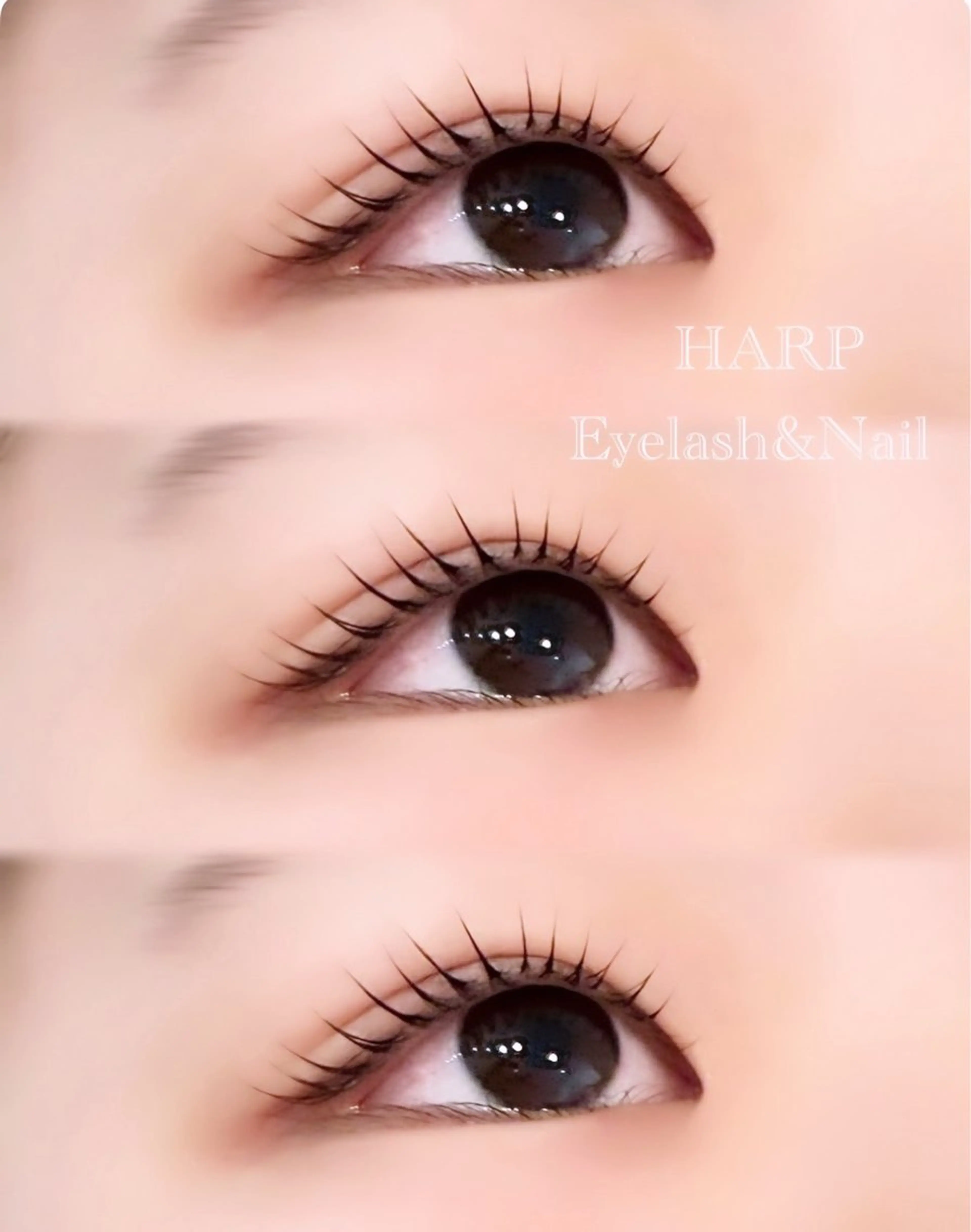 マツエク・マツパ 束感まつ毛 ナチュラル ♡𝐀𝐍♡ 束感まつ毛 / 烏丸のマツエク・マツパデザイン