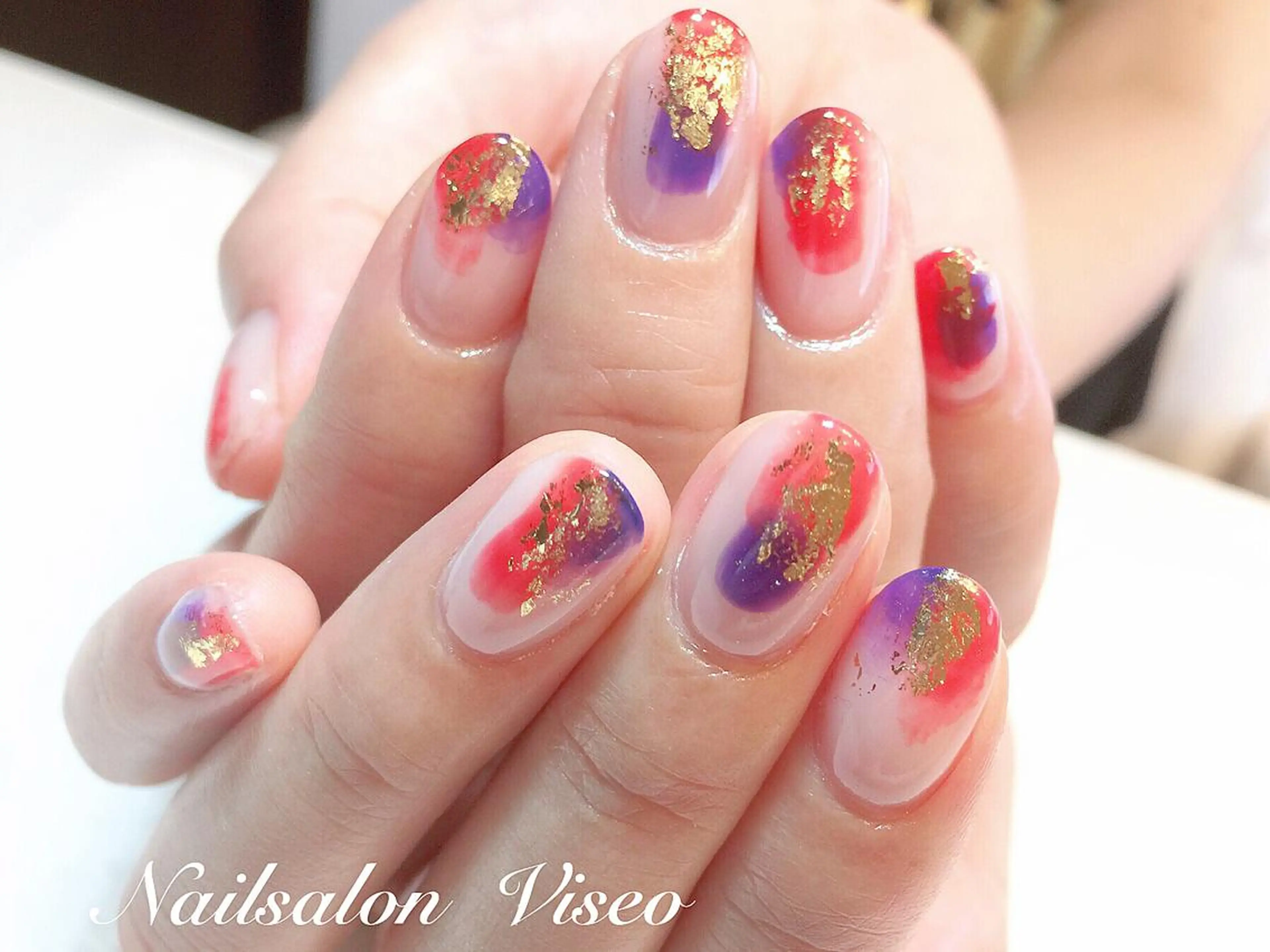 ネイル Viseo《6週間 長持ちパラジェル》のネイルデザイン