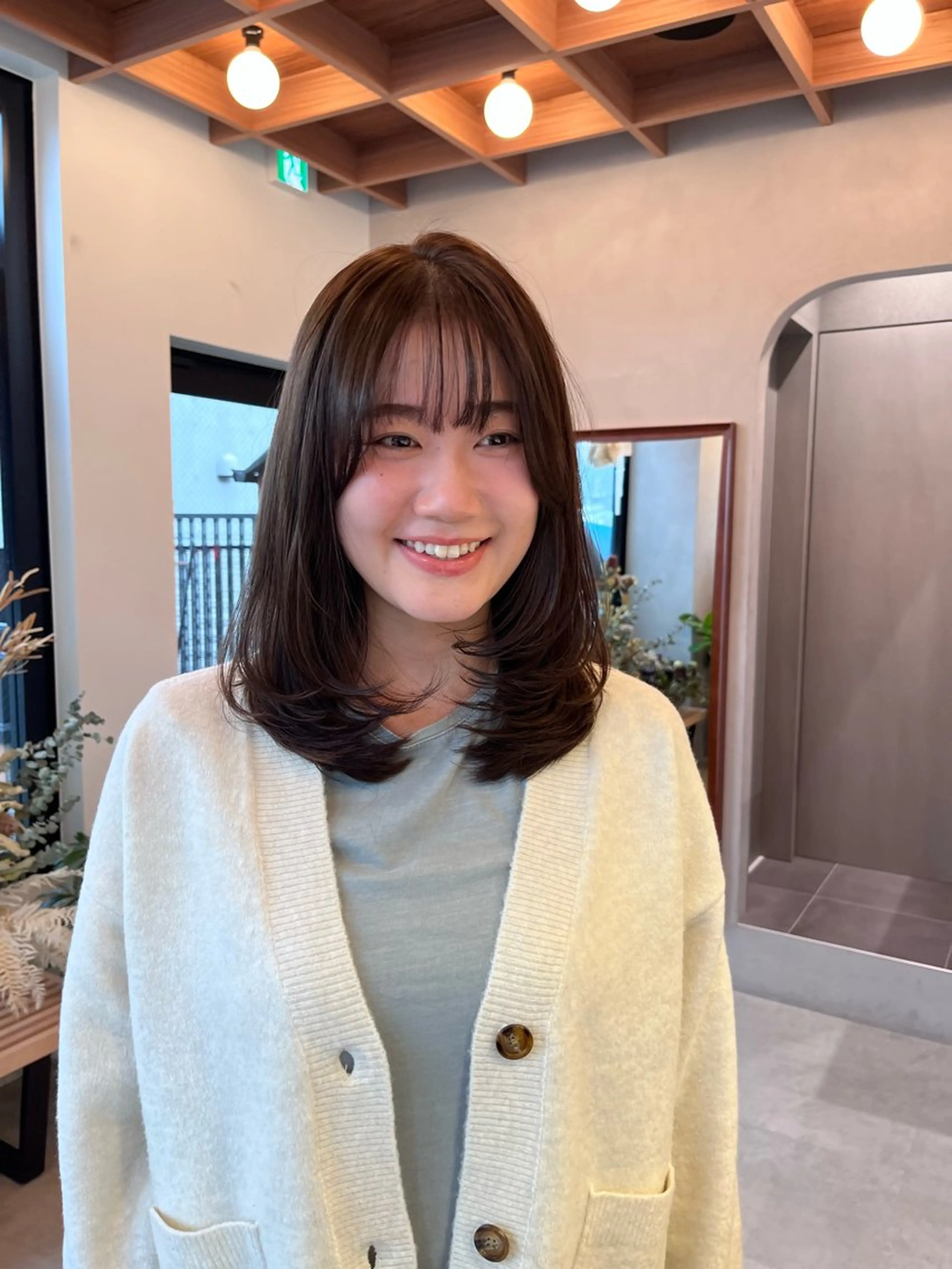 ミディアム レイヤーくびれヘア アレンジmanakaのヘアスタイル