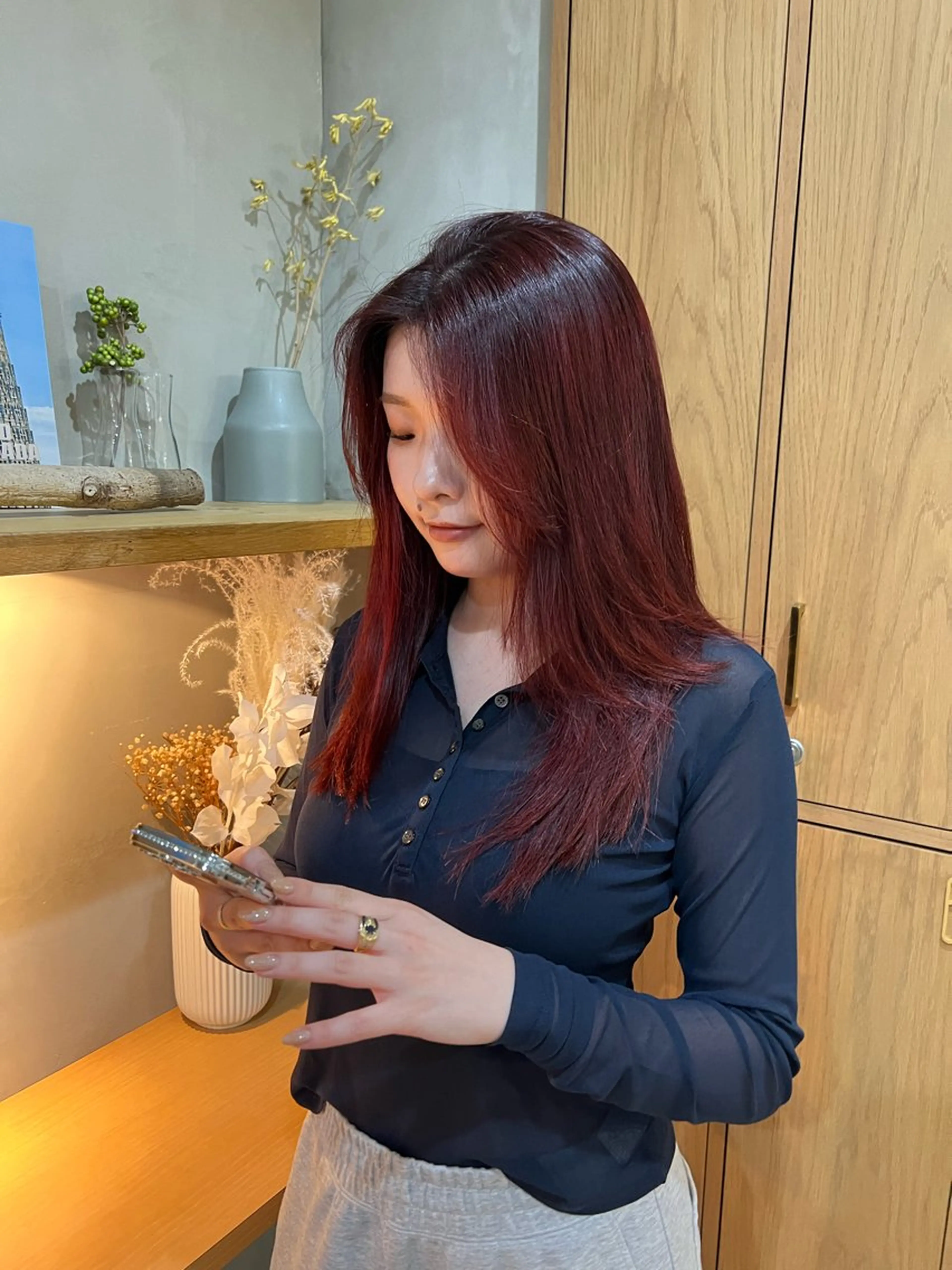 ロング ヘアカラー メンズカット/縮毛 yutsuki ☻のヘアスタイル