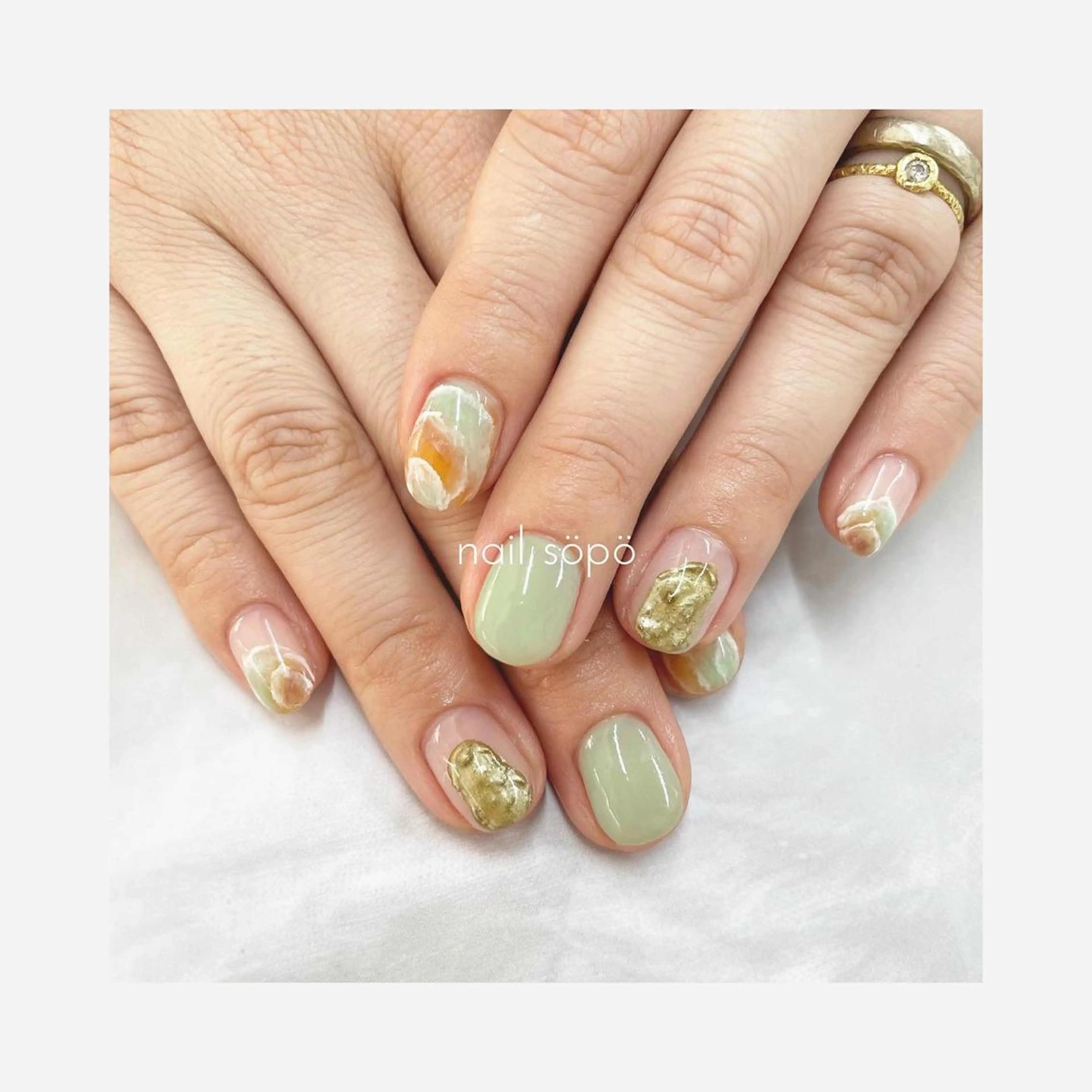 ネイル 自由が丘✳︎奥沢 nail söpöのネイルデザイン