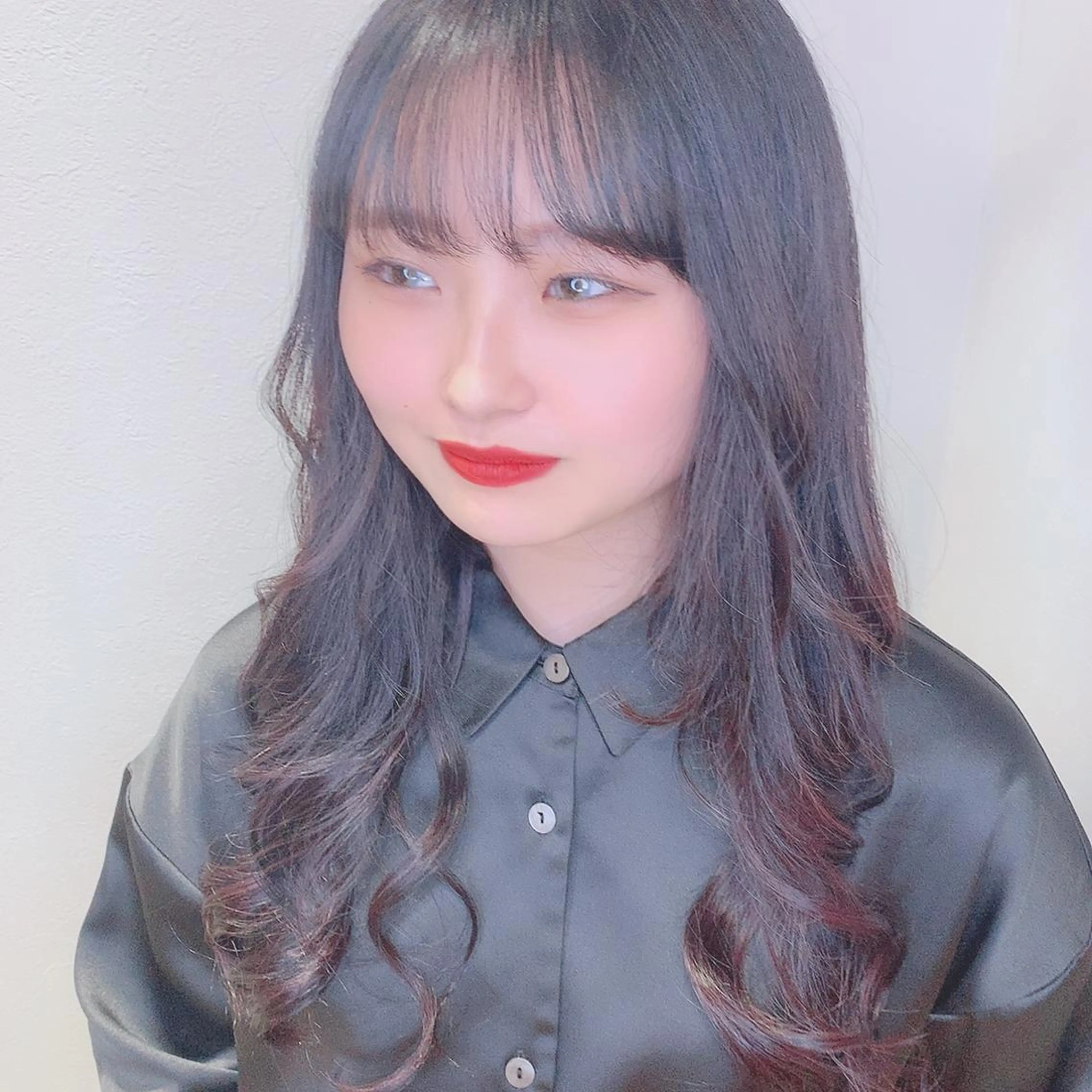 ミディアム カラー ヘアアレンジ 髪質改善/縮毛/新宿 🫧SUZUKA🫧のヘアスタイル