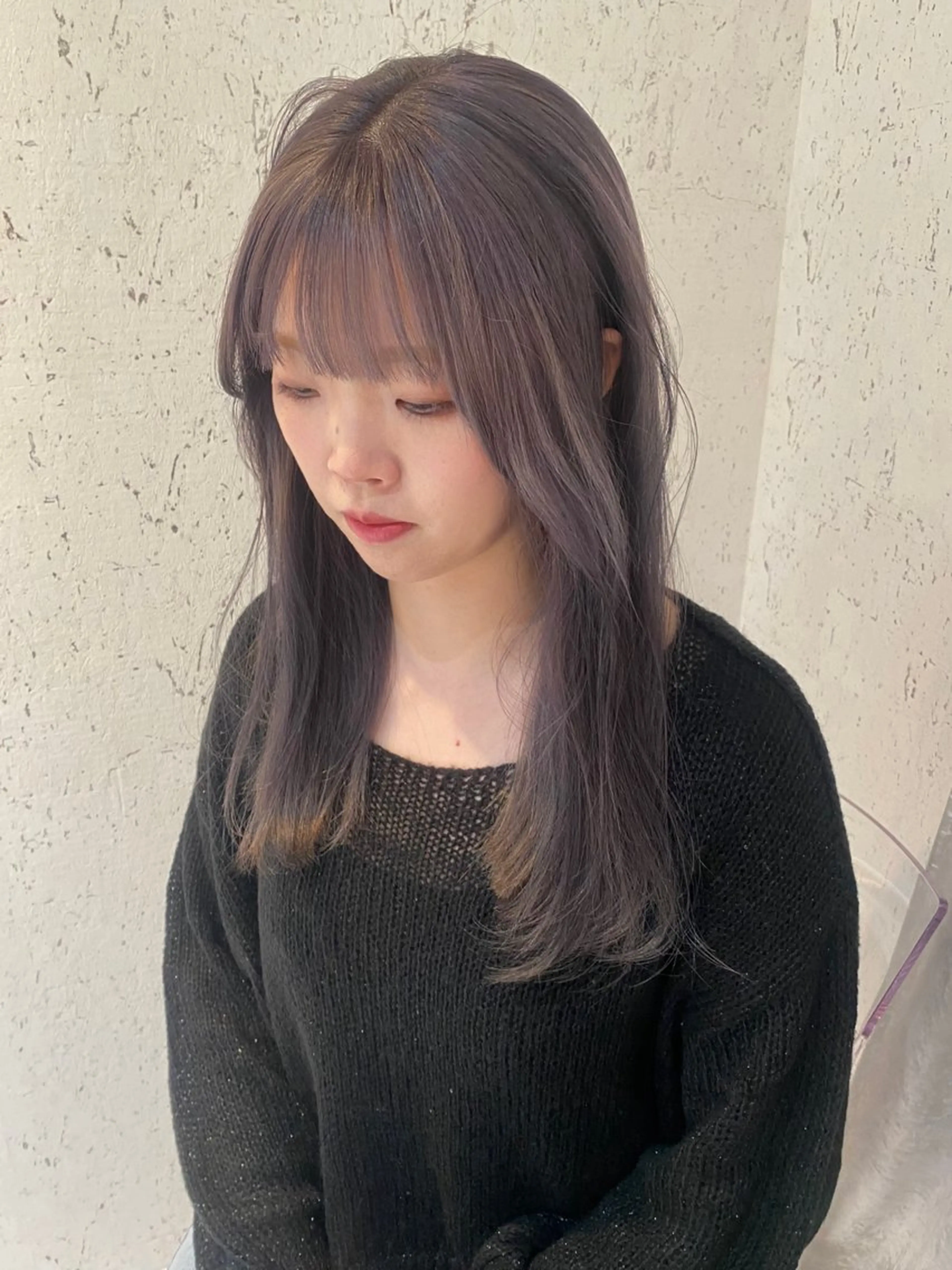 ロング カラー 透明感カラー カット ヘアカラー トリートメント mai / linoah˚✧のヘアスタイル