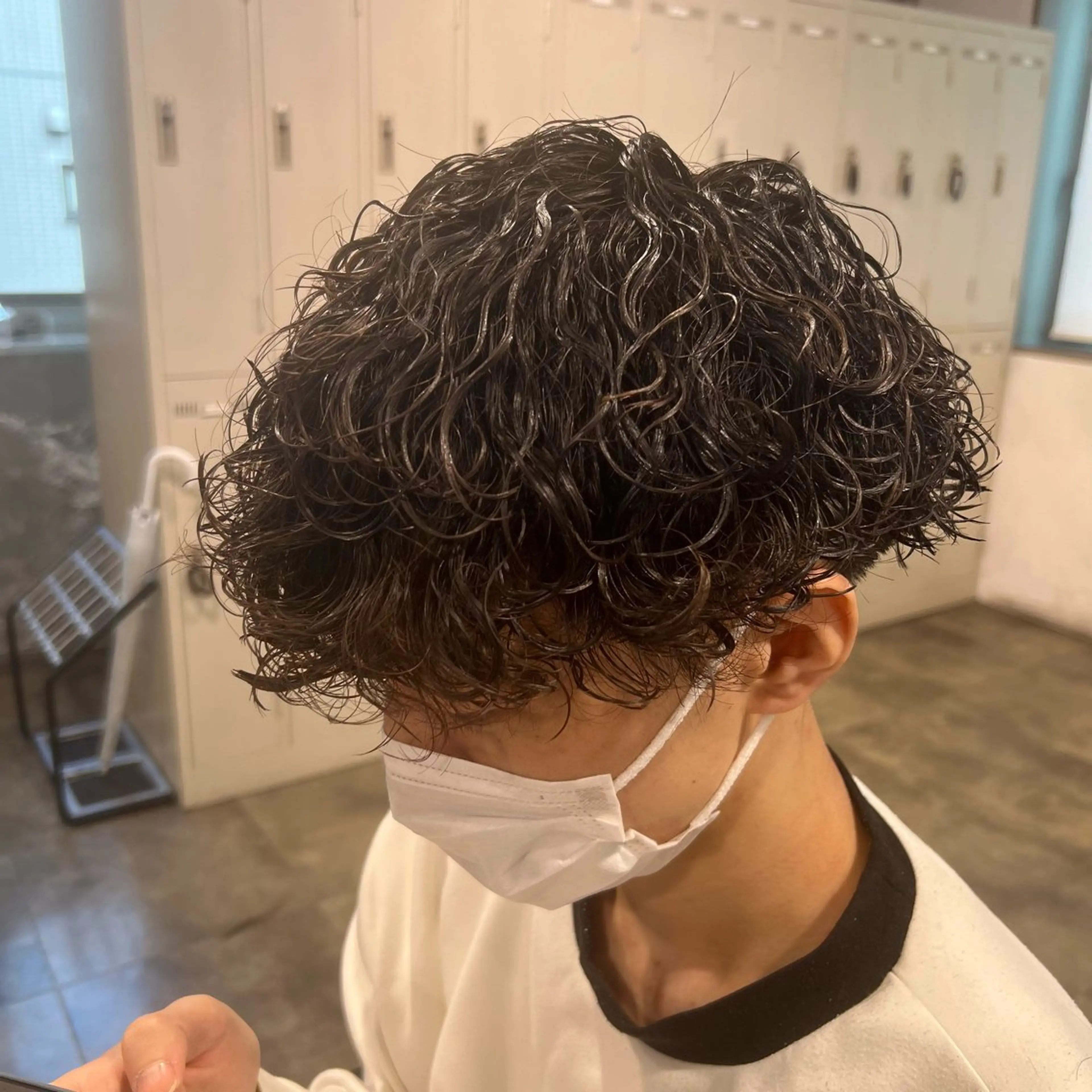 ショート カラー パーマ ヘアアレンジ メンズ キッズ 🔷横浜1のパーマ 職人🔷将太郎のヘアスタイル