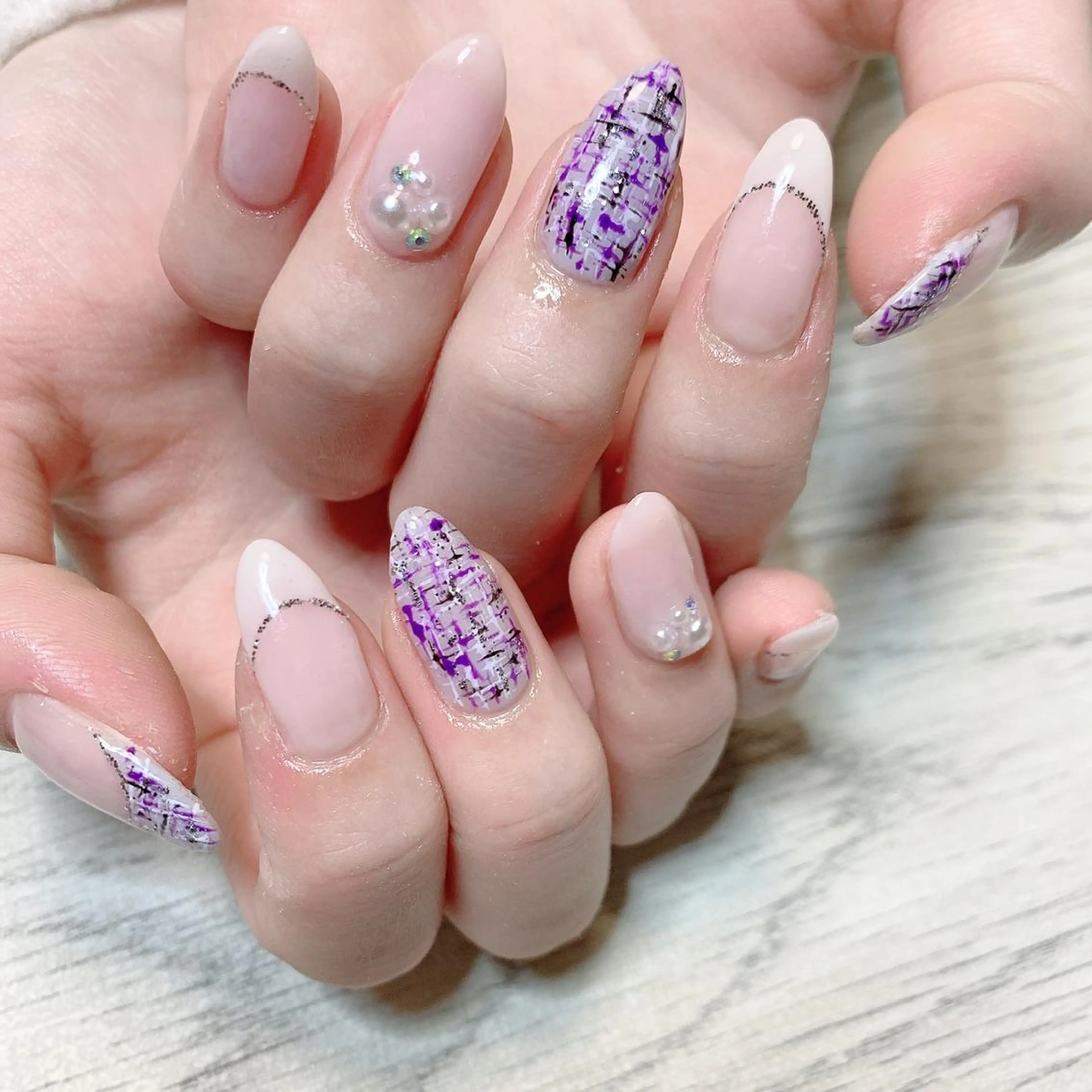 ネイル ハンドネイル フットネイル Adite nailのネイルデザイン