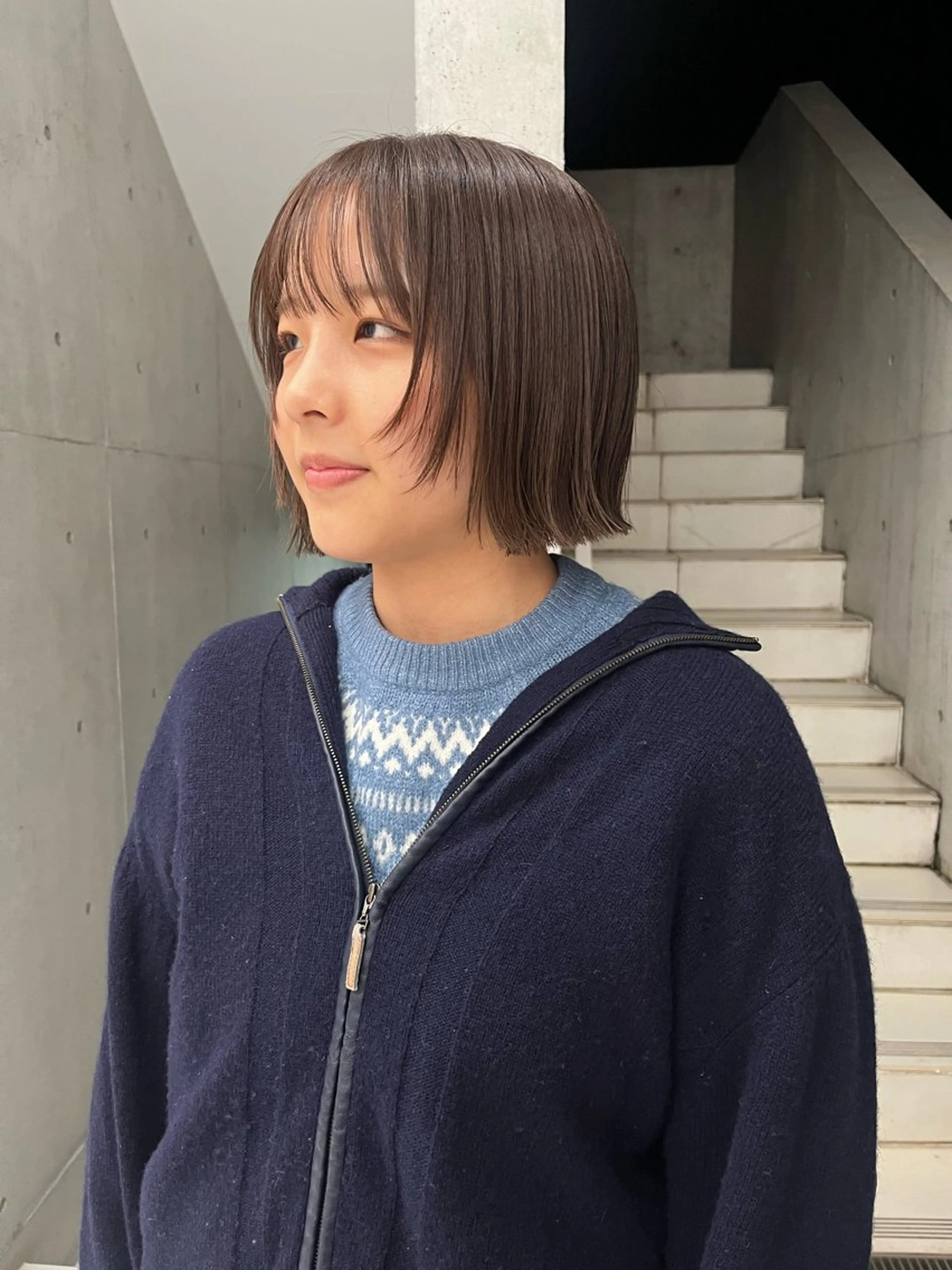 ショート カラー レイヤーカット カット ヘアカラー トリートメント SALOWIN  立川所属・yukari/ 立川美容室のヘアスタイル