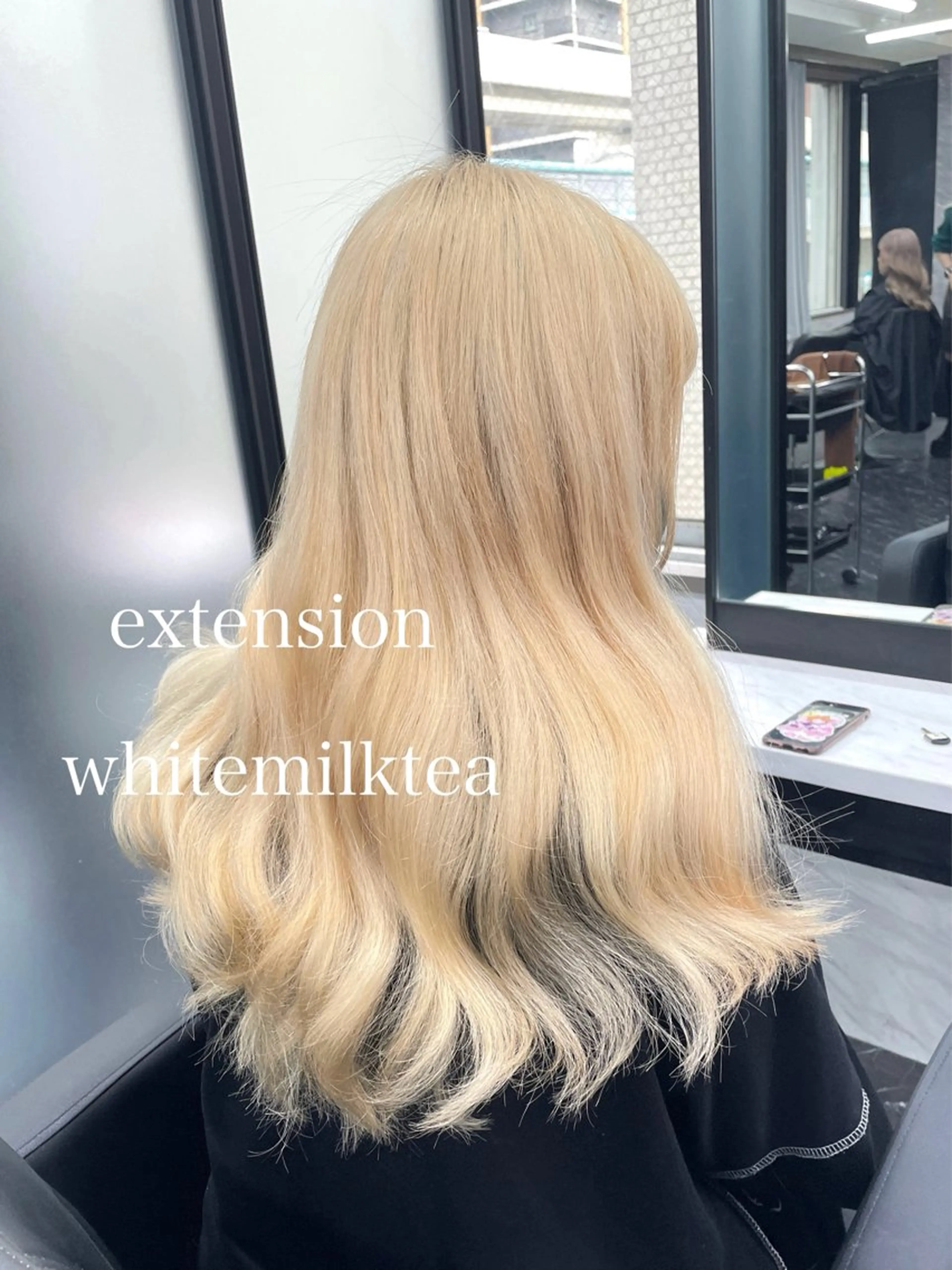 🤍🐰🌸ボリューム大満足🌸🐰🤍プラチナシールエクステ100本付け放題+エクステカット🧸の写真