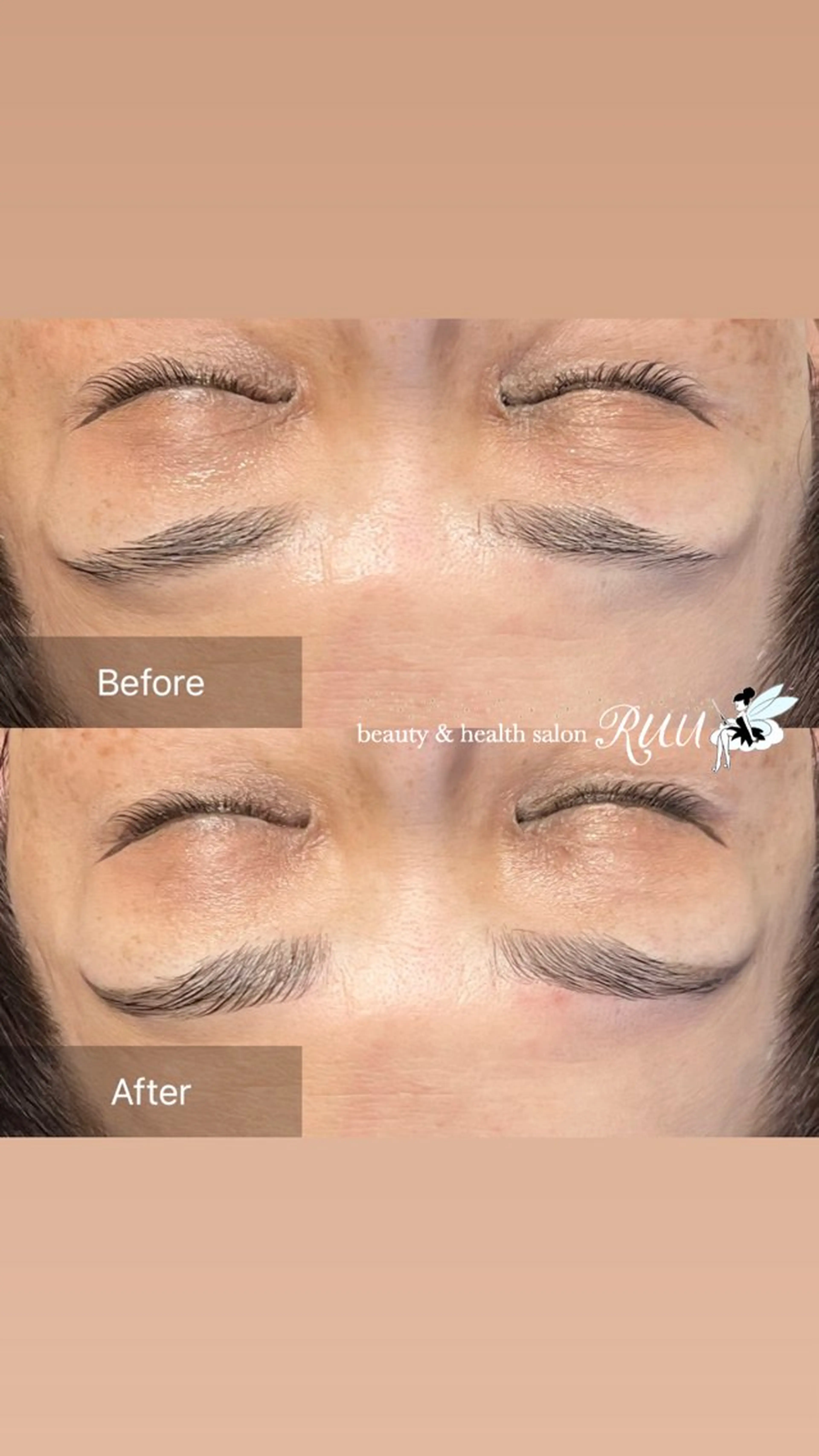 アイブロウ ハリウッドブロウリフト 【頭痛、睡眠改善】 salon RUUのエステ・リラクイメージ