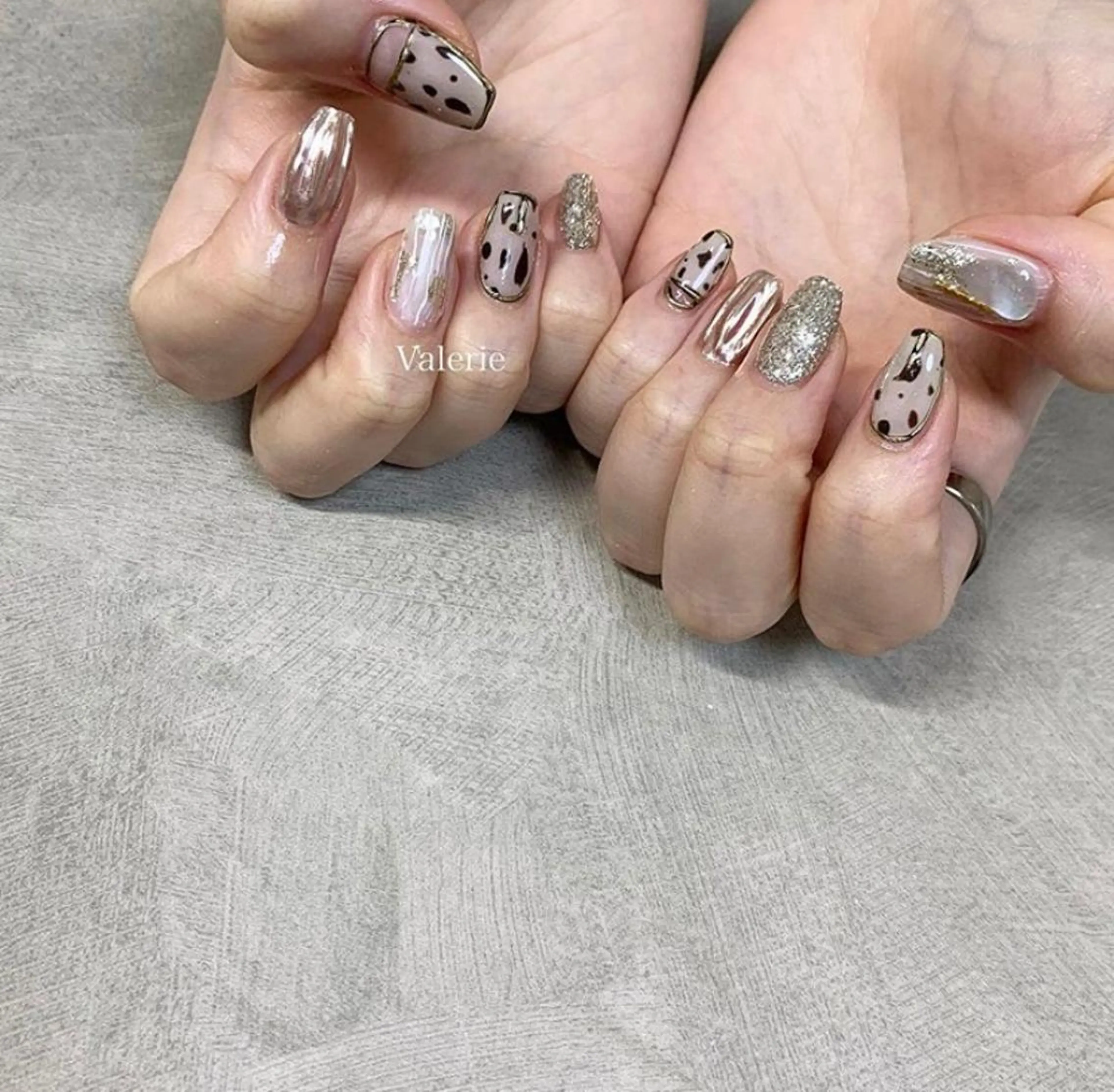 ネイル private nailsalon valerie所属・valerie /  miyuのネイルデザイン