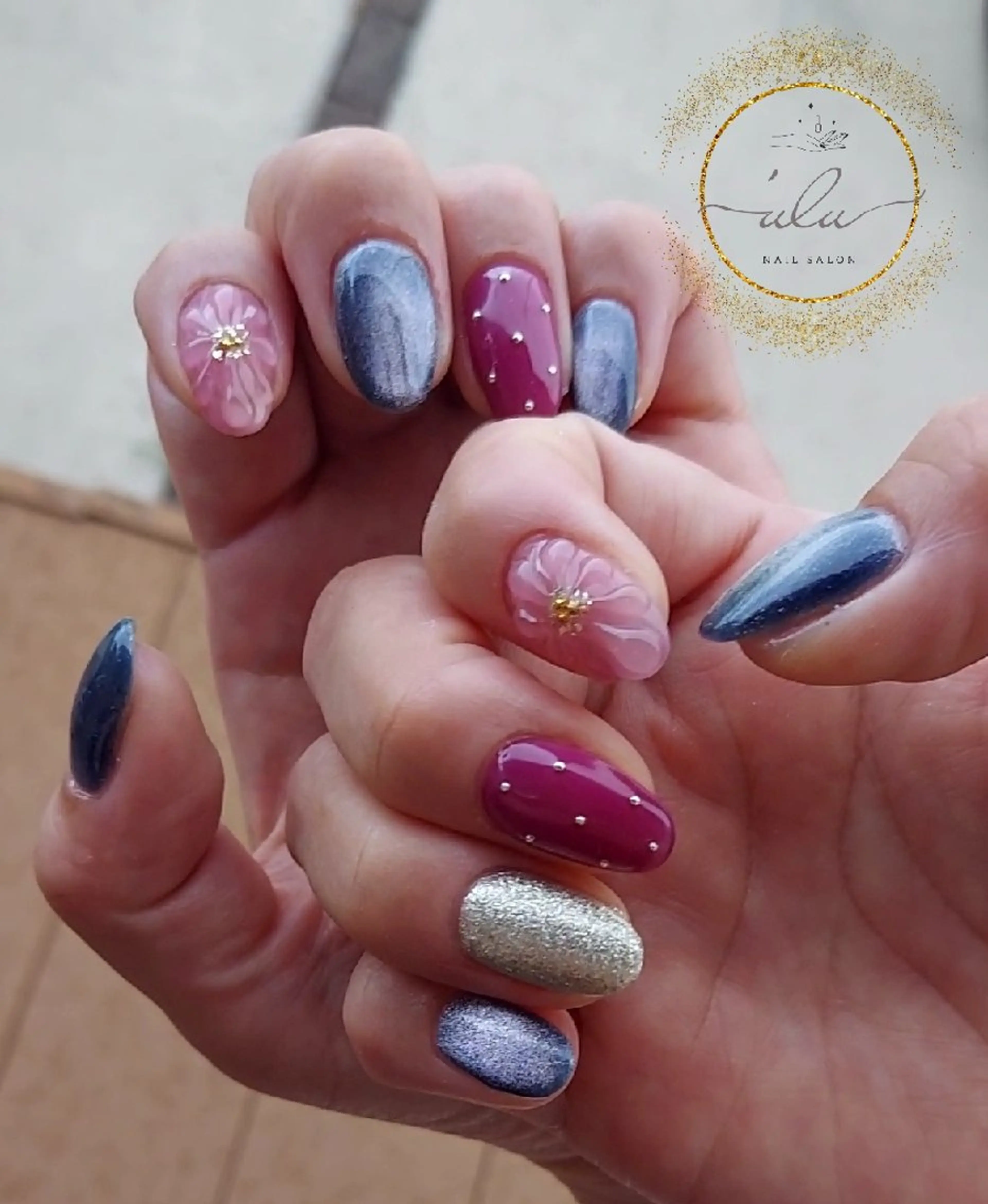 ネイル ぷっくりネイル ハンドネイル Nailsalon 'uluのネイルデザイン