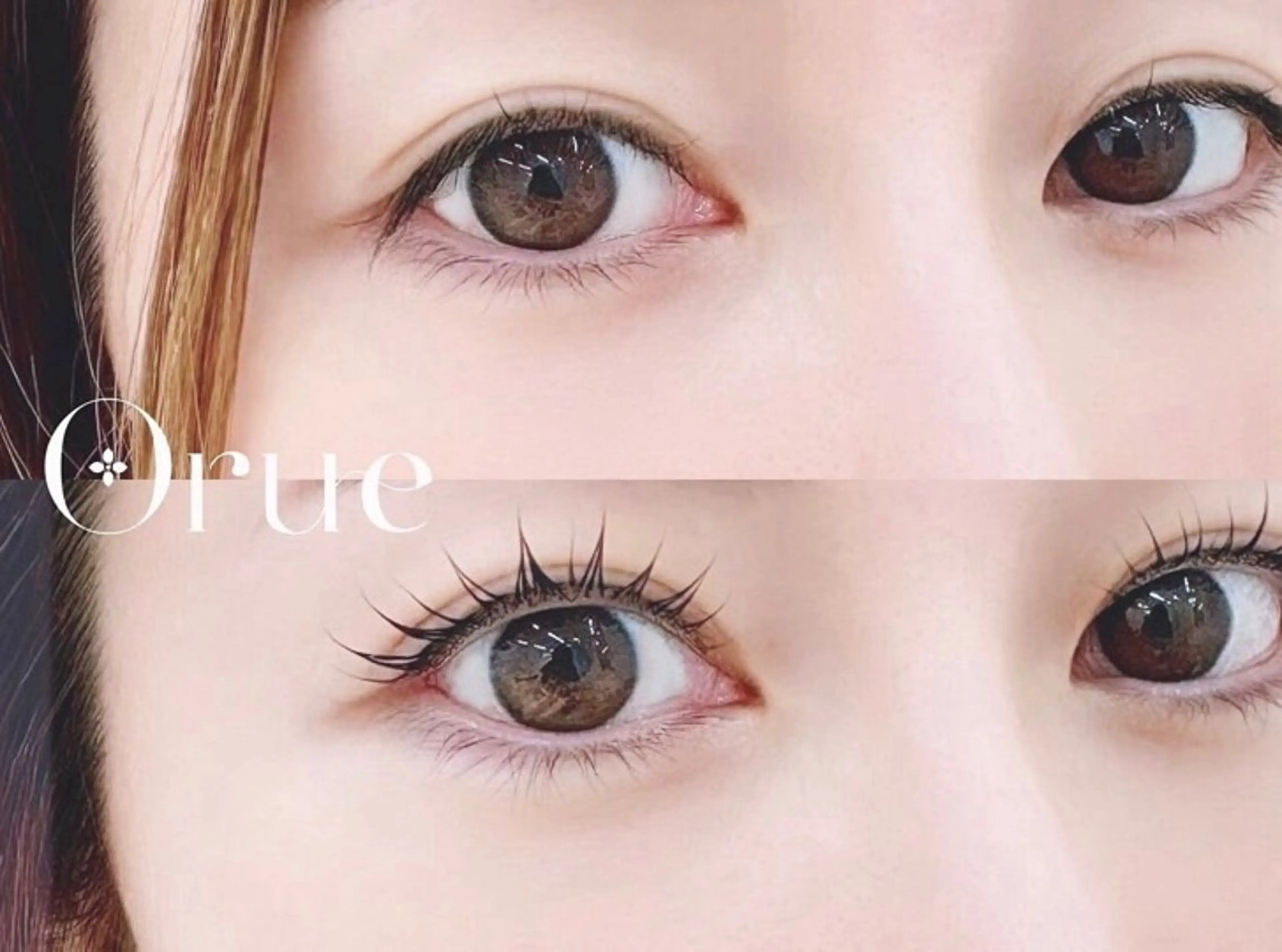 【口コミ割★期間限定】韓国風束感まつげパーマ+ケラチンTrの写真