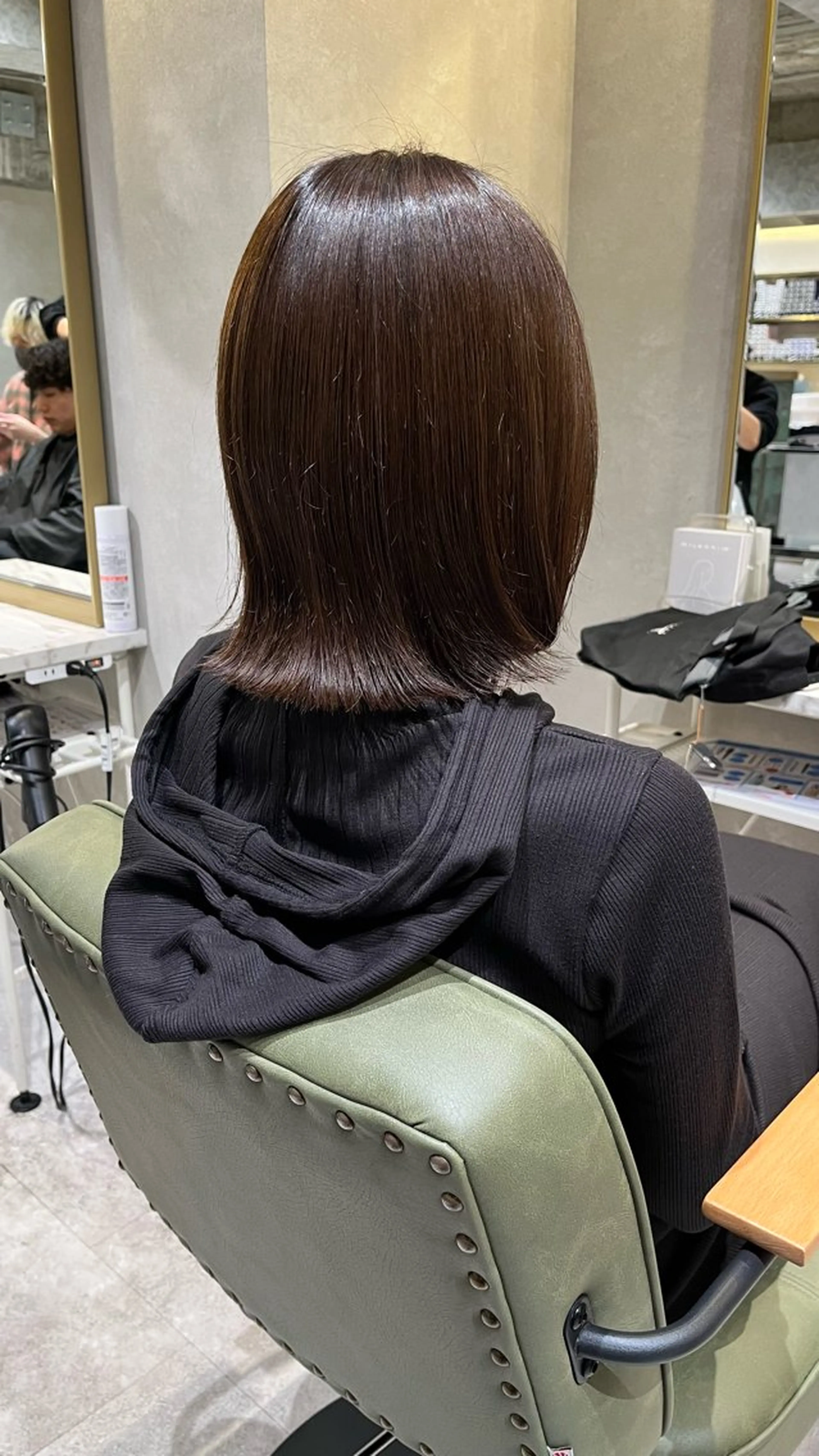ミディアム カラー ヘアカラー 新宿/アシスタント AiNAのヘアスタイル