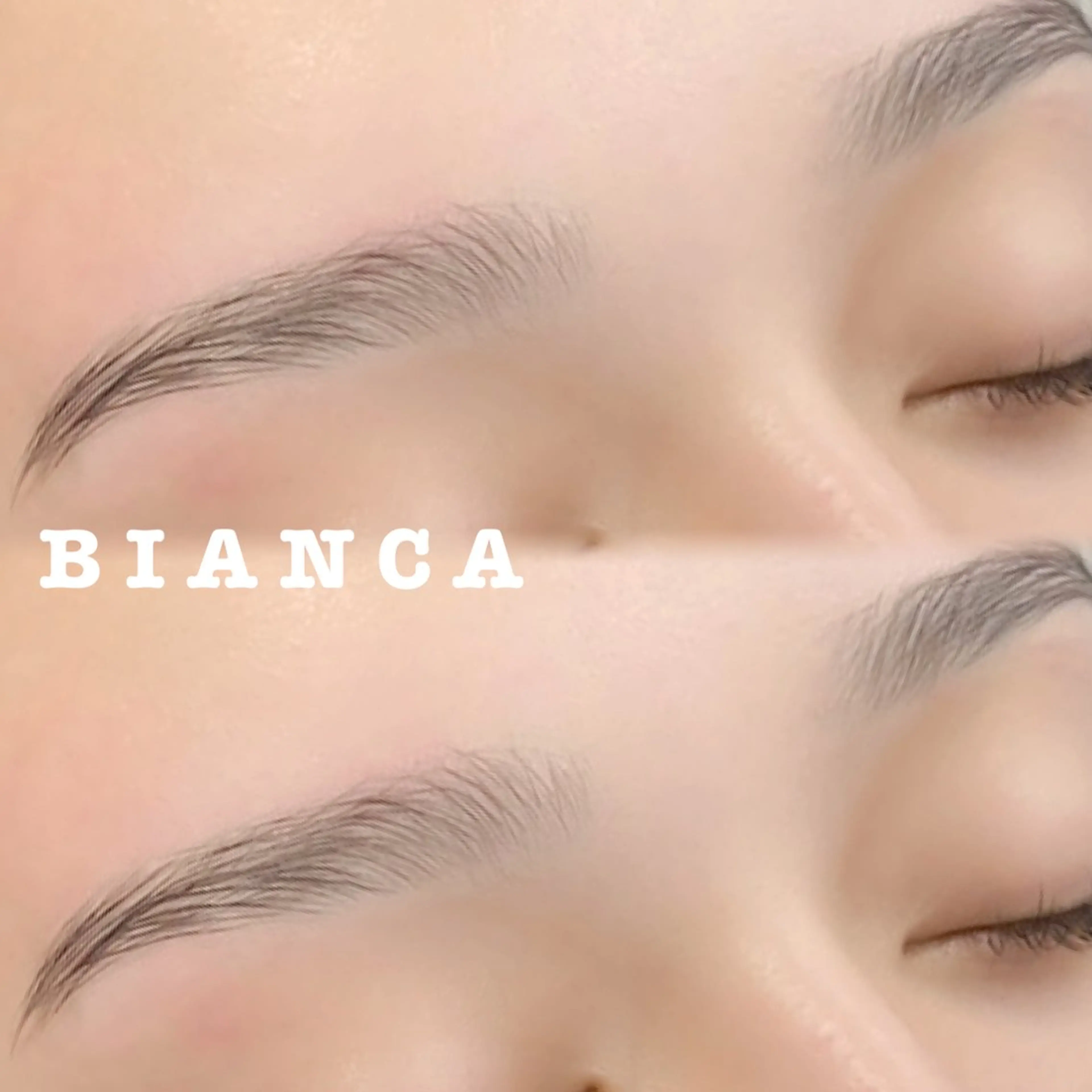 アイブロウ ワックス脱毛 BIANCA Nami 🧚🏻のマツエク・マツパデザイン