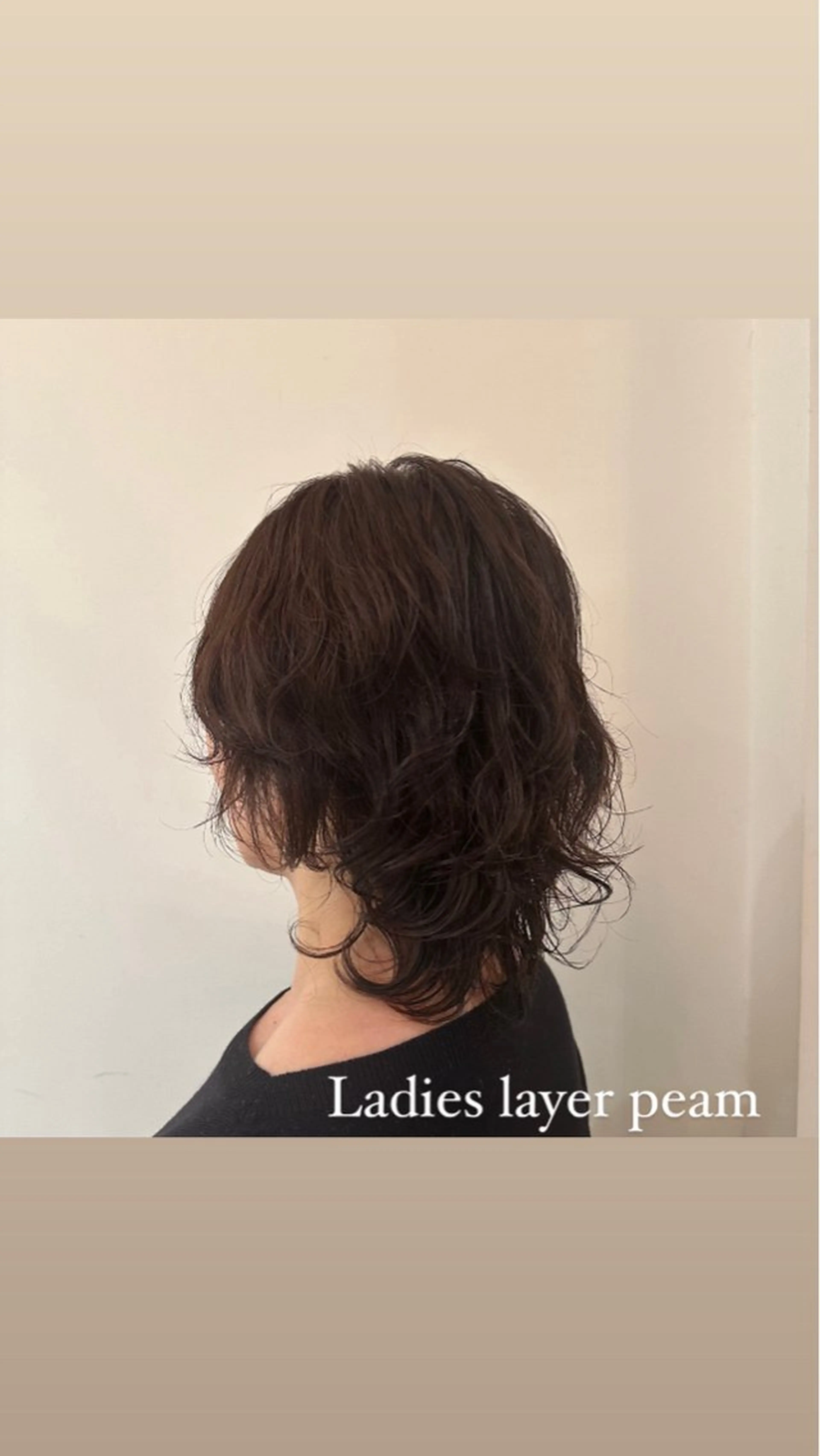 ショート パーマ ヘアアレンジ レイヤーカット みなみ/韓国ボブ/ 韓国レイヤーのヘアスタイル