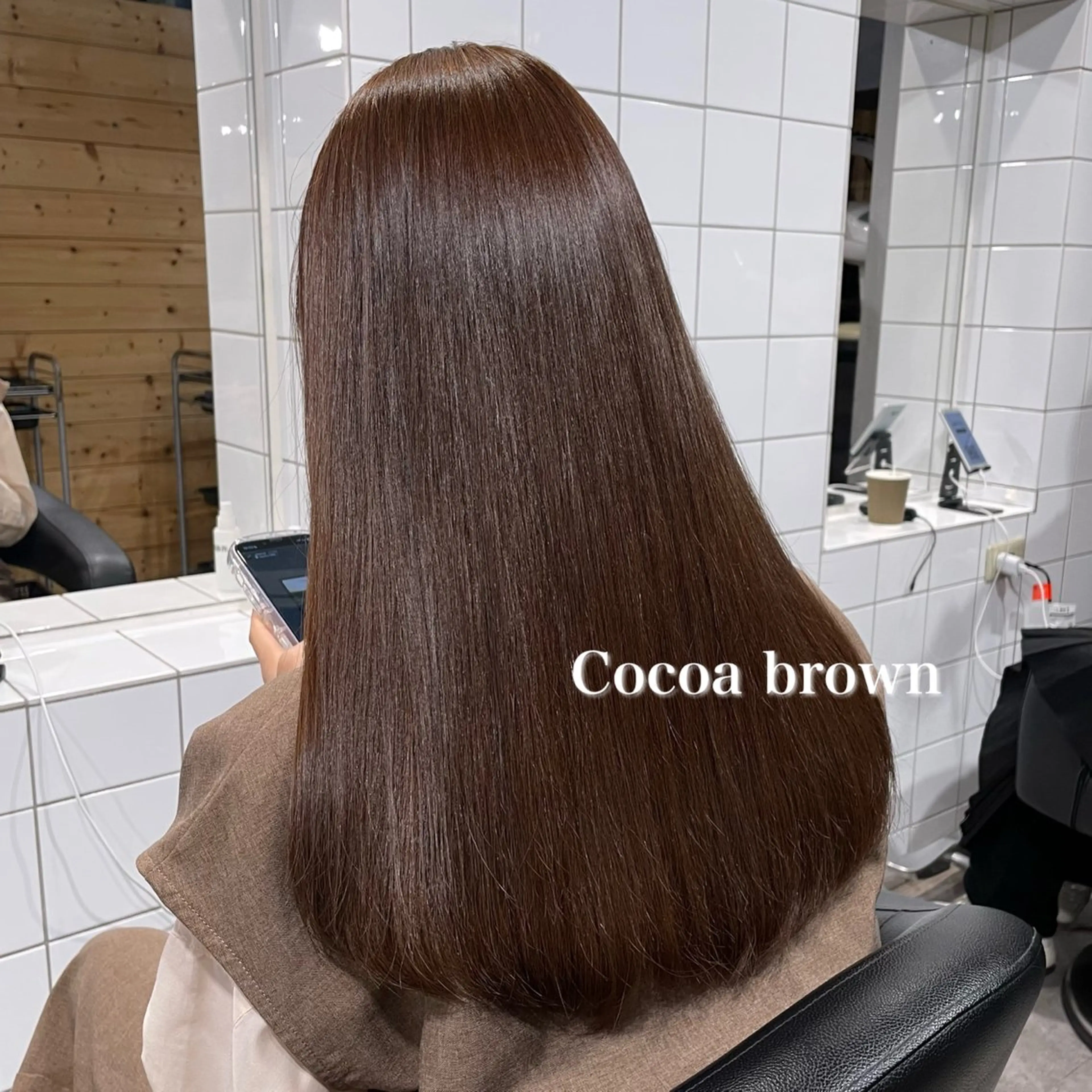 セミロング カット ヘアカラー トリートメント 盛れる暖色🎀ガーリ ーヘア🎀きっかのヘアスタイル