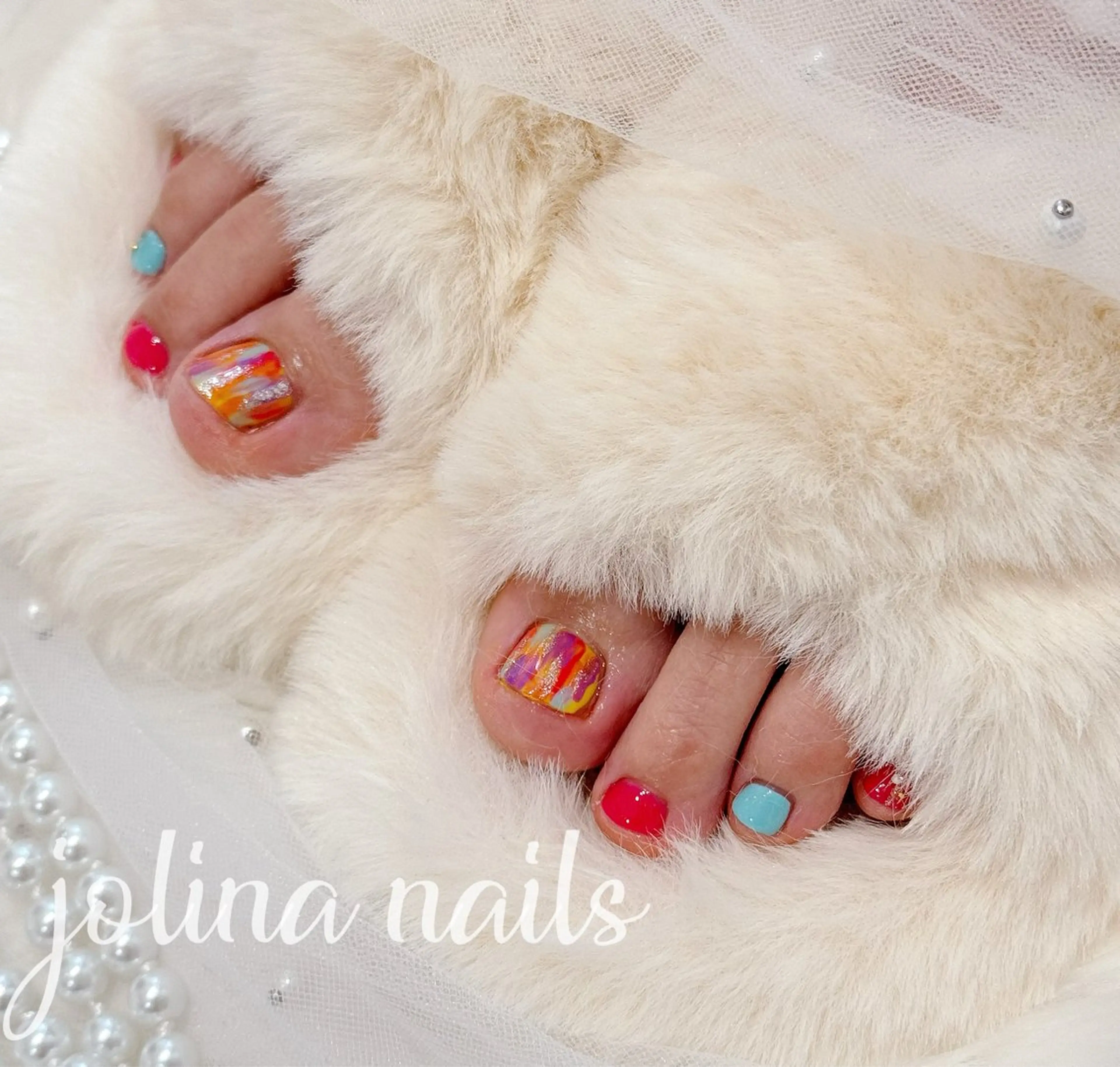 ネイル フットネイル jolina nails鶴見店のネイルデザイン