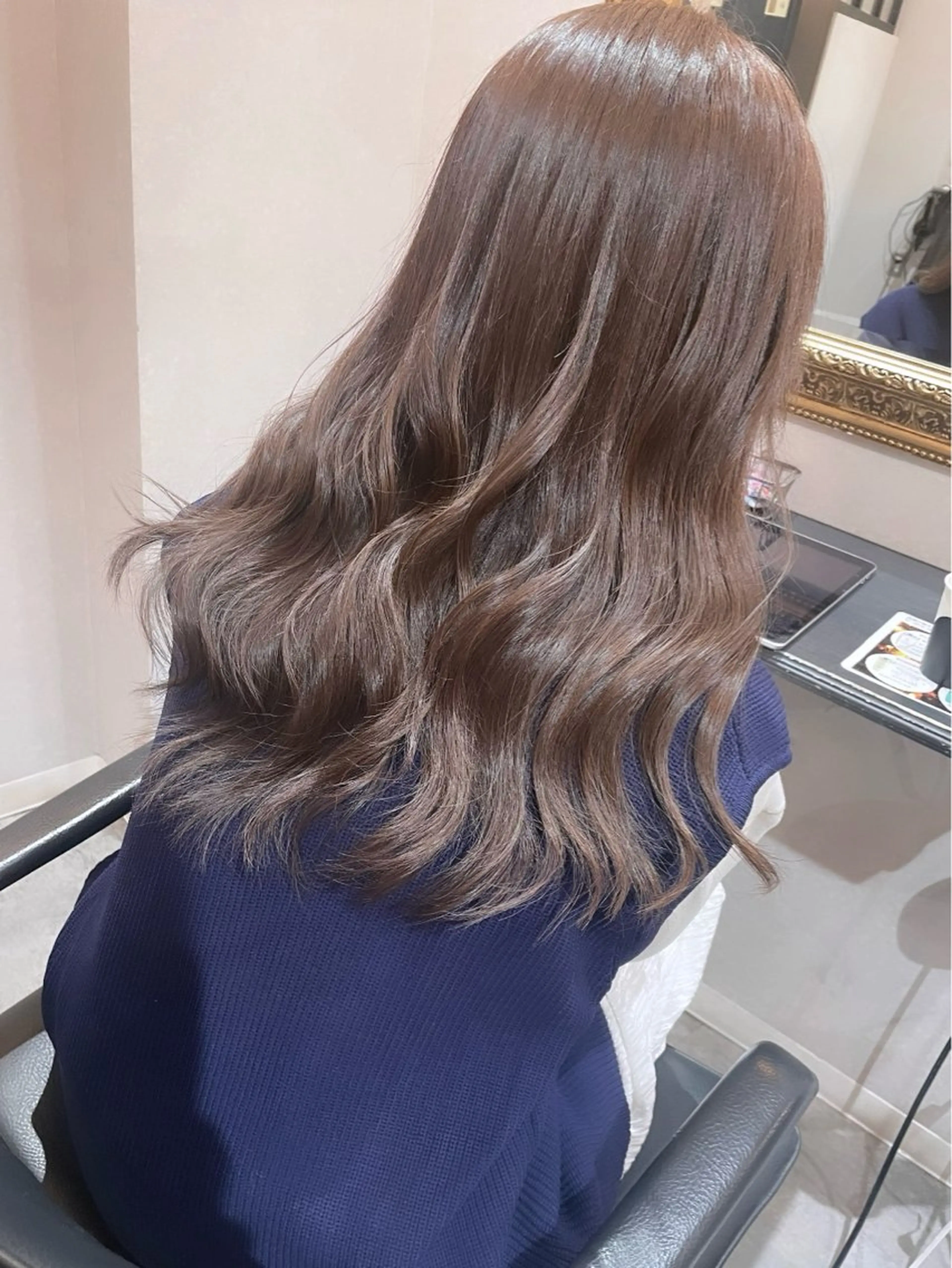 ロング カラー ブラウンカラー 透明感カラー 🌟カットモデル 募集中🌟りかのヘアスタイル