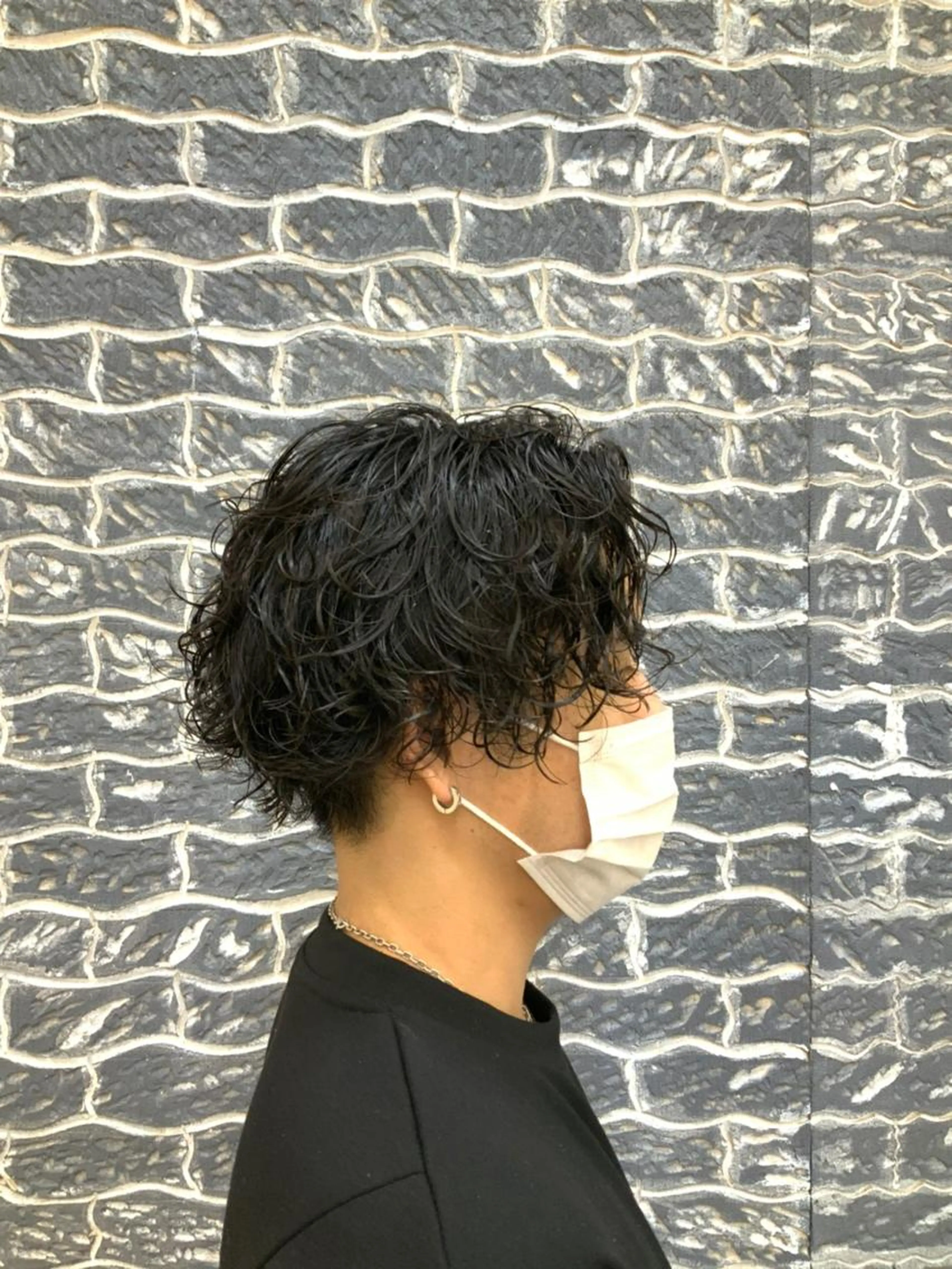 【メンズ限定】ツイスパor波巻きパーマ+カット  ReFaウルトラファインバブル付きの写真