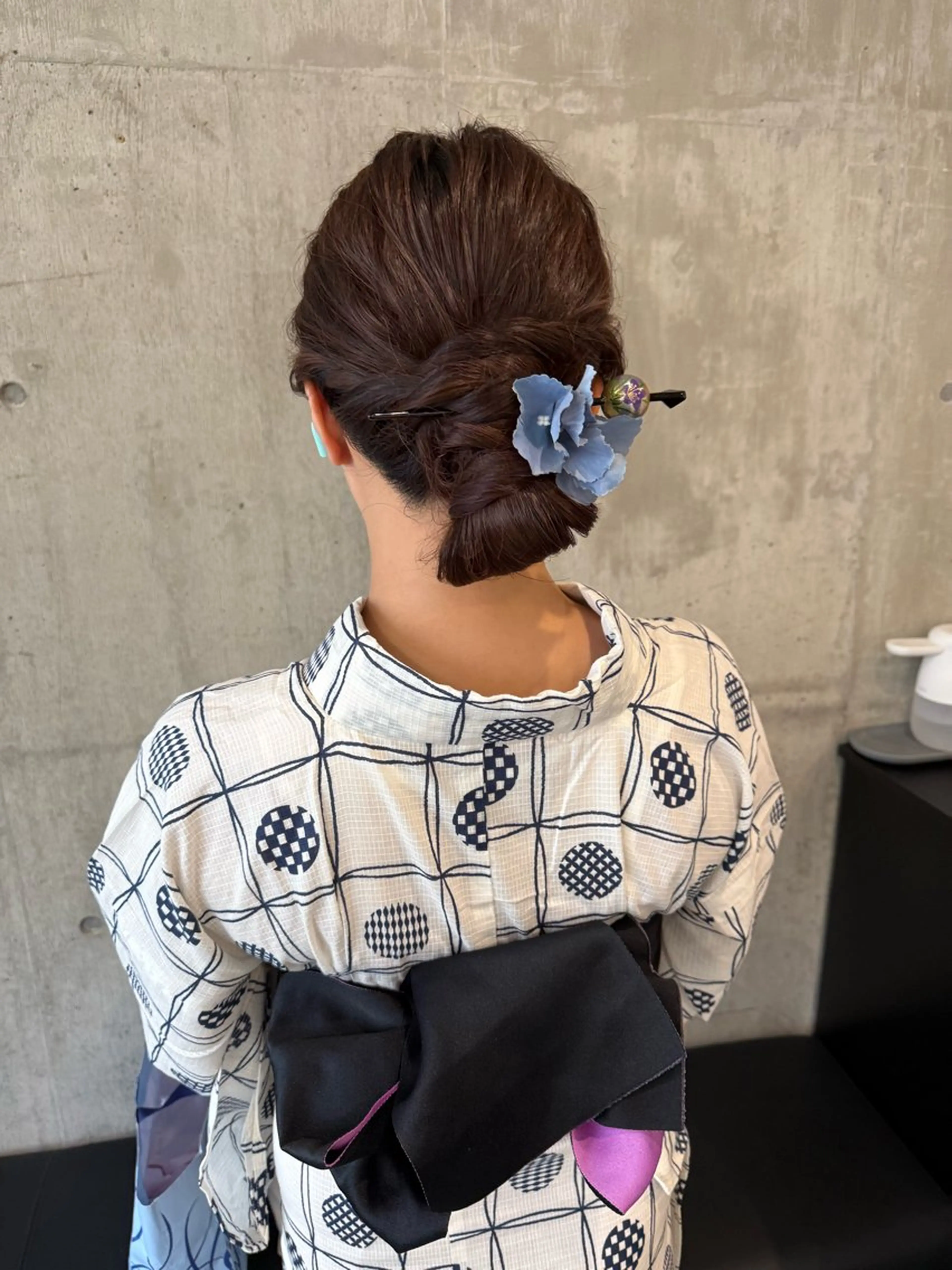 セミロング ヘアアレンジ 浴衣 サロンエイミー伏見店所属・伴 麻彩のその他イメージ