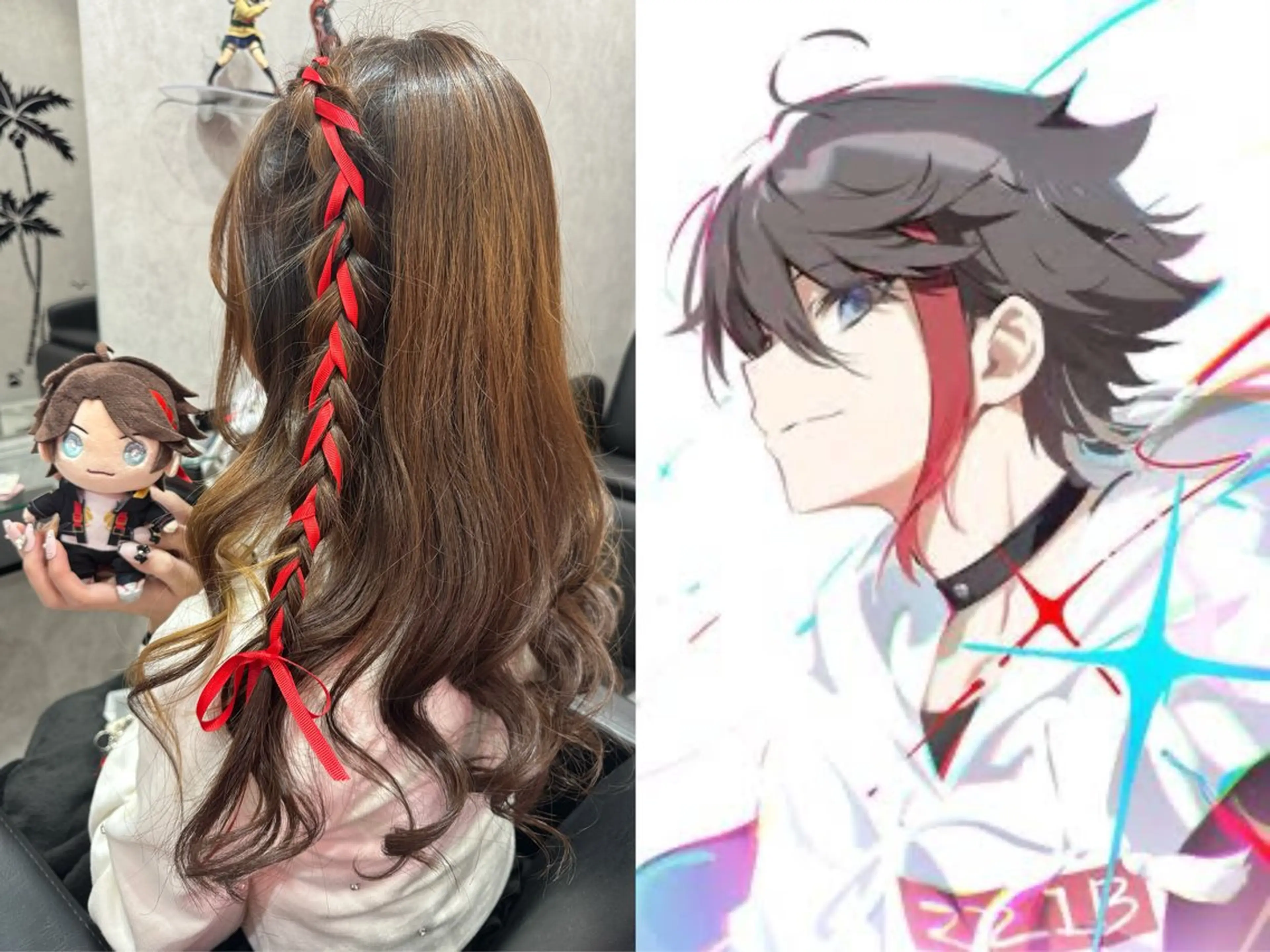 ヘアアレンジ ヘアセット 韓国ヘアー🦄ྀི オタク美容師🌈山本のヘアスタイル