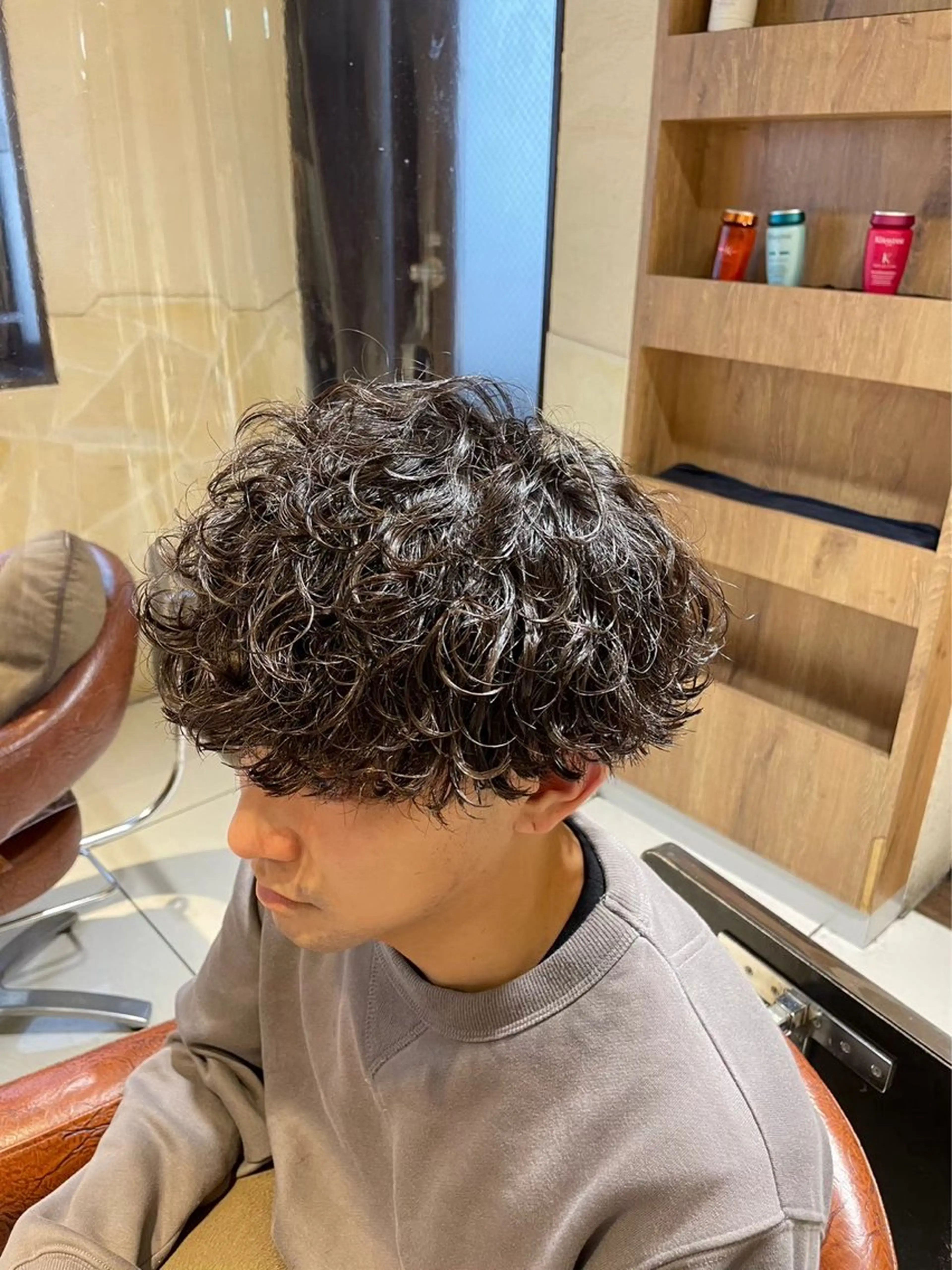 【流行り】 💥カット＋波巻きパーマ  💥の写真