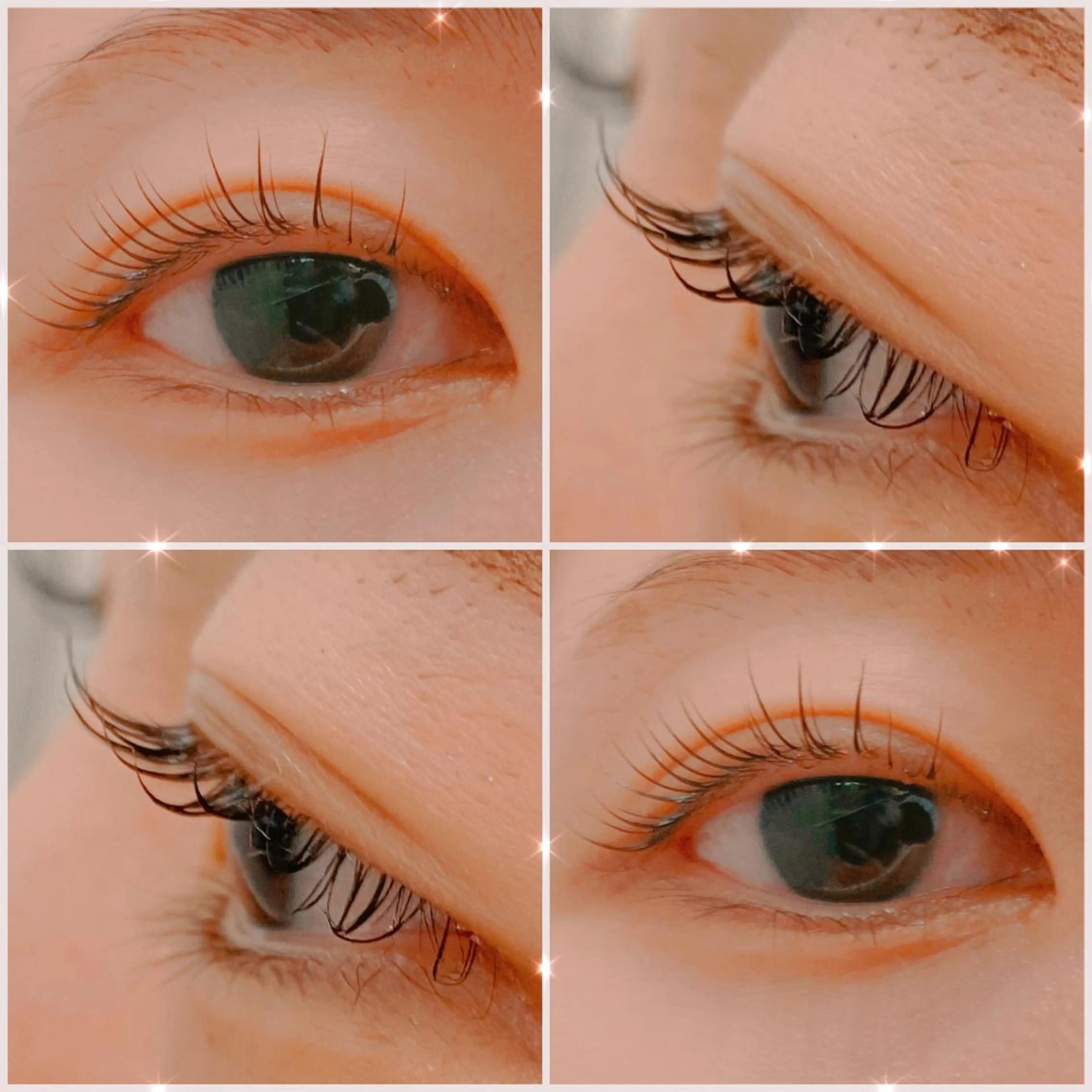 マツエク・マツパ フラットラッシュ ナチュラル まつげパーマ 下まつげエクステ 一重×まつ毛パーマ マツパ せいた さきのマツエク・マツパデザイン