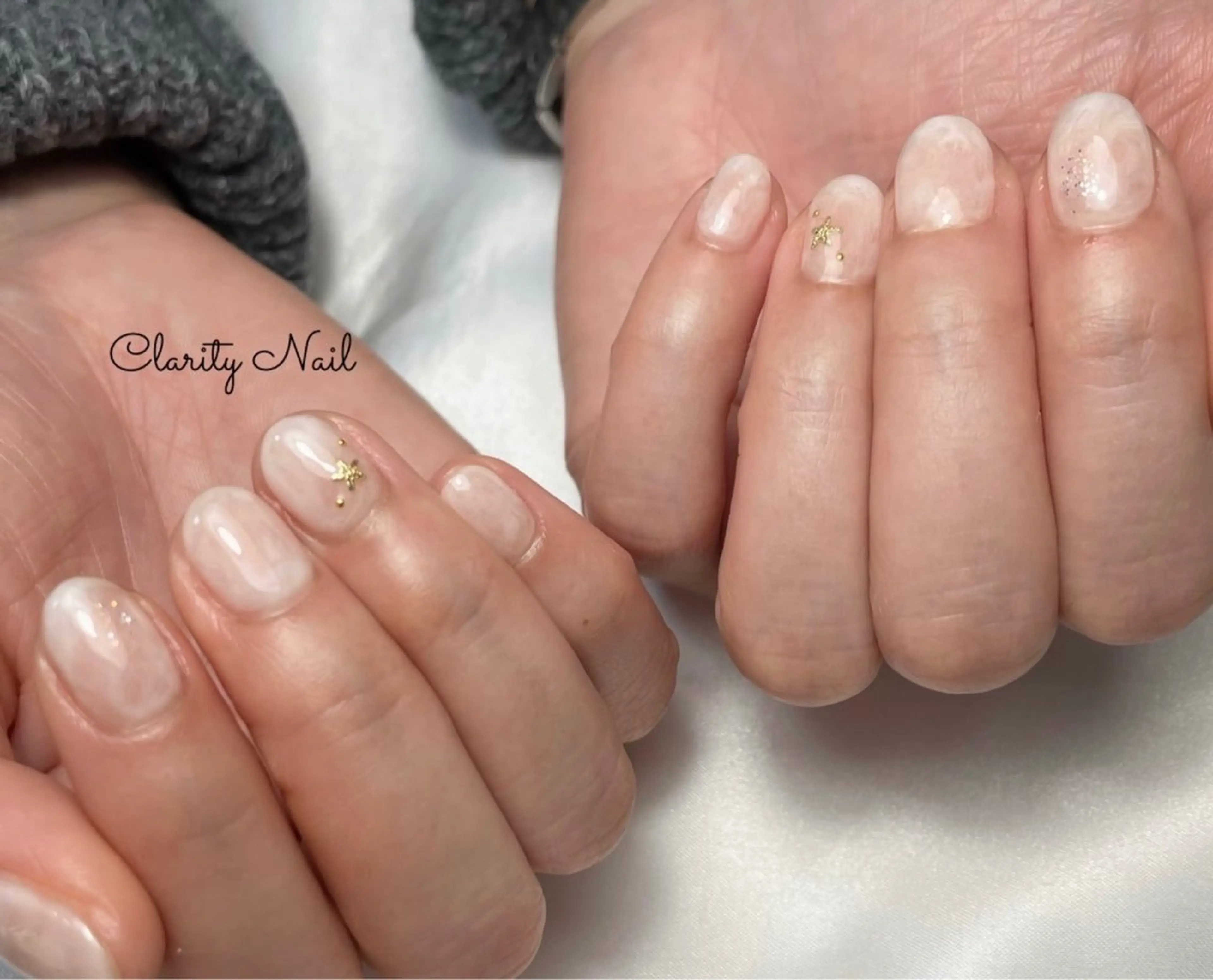 ネイル アートネイル 持ち込み ハンドネイル Clarity Nailのネイルデザイン