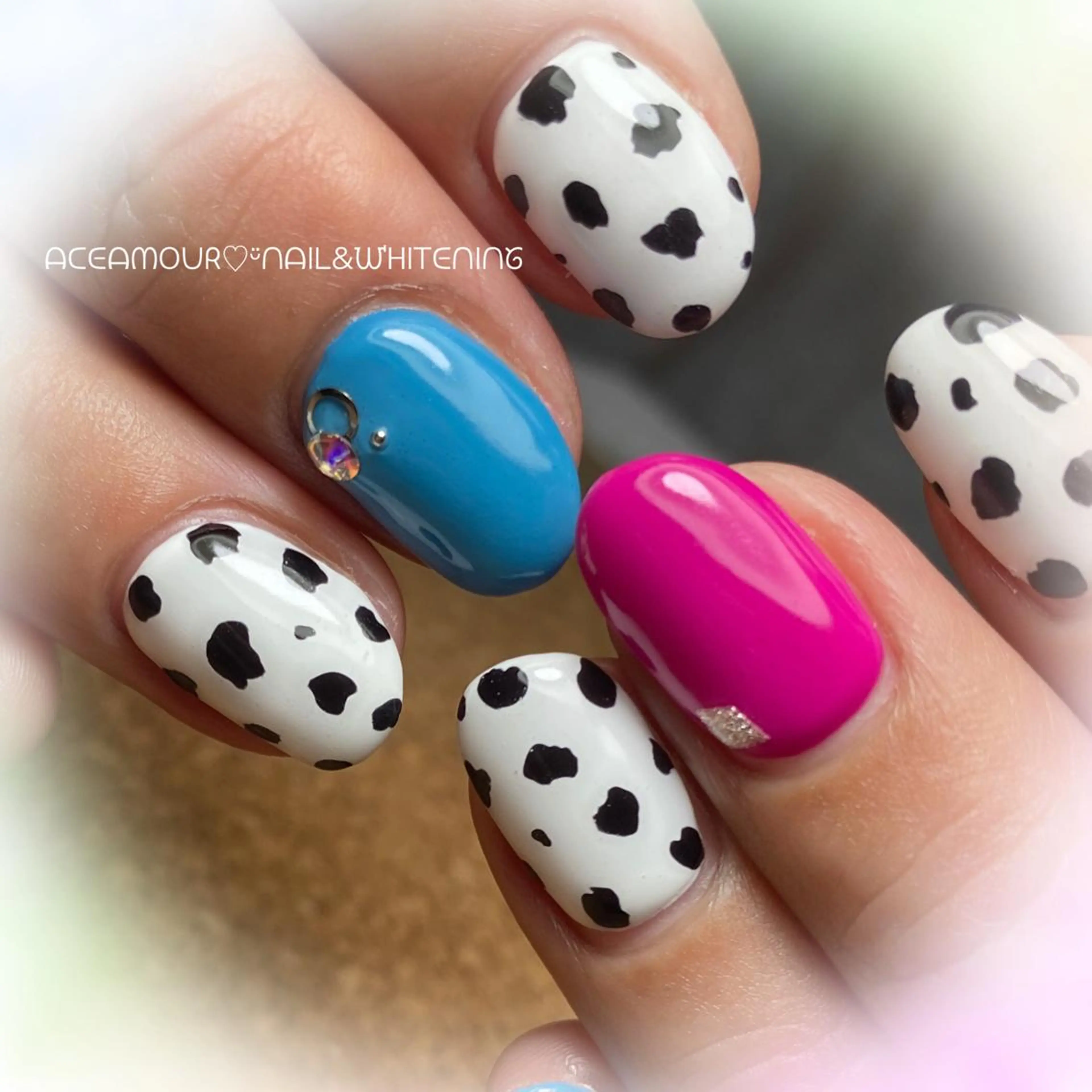 ネイル ネイル/耳つぼ /新ホワイトニングのネイルデザイン