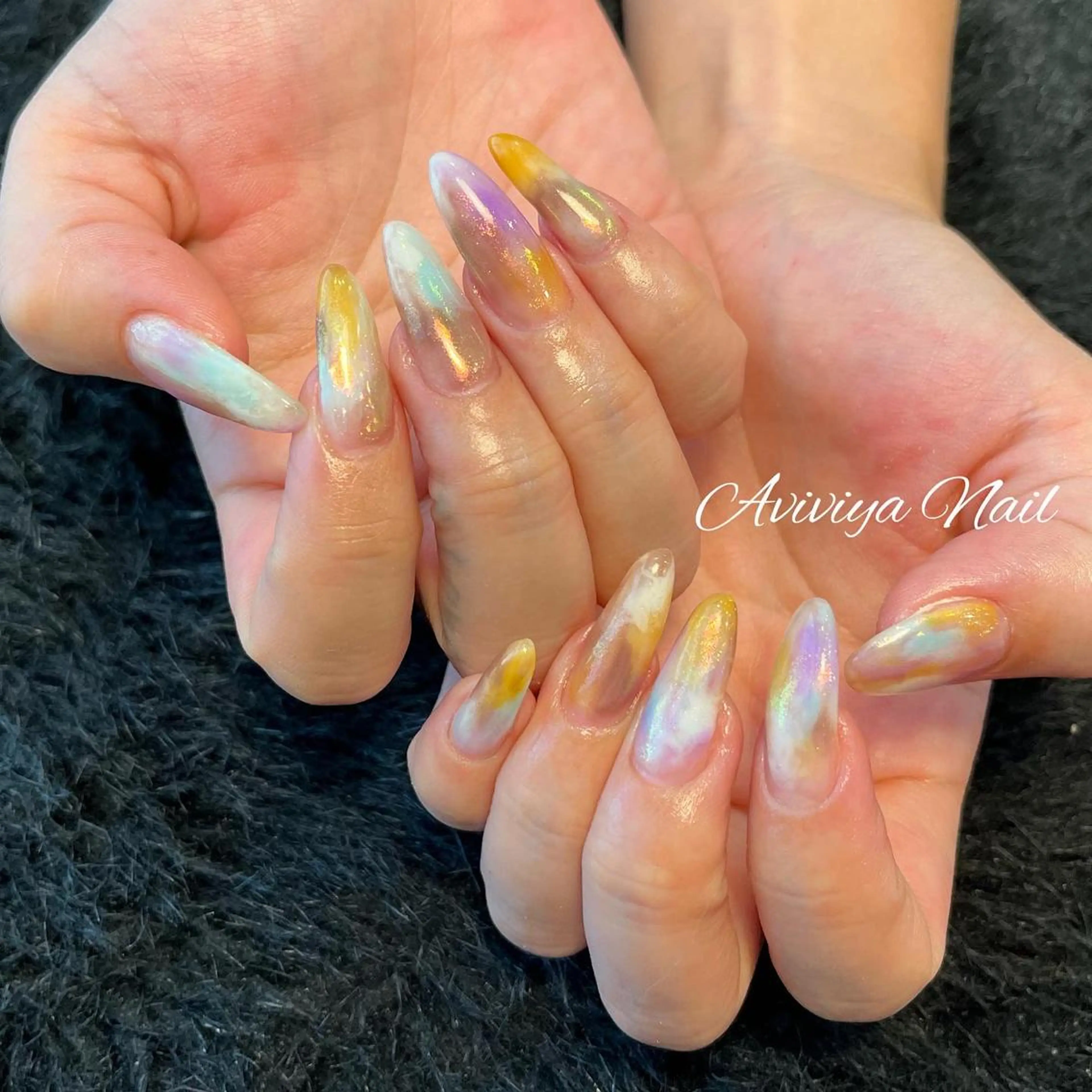 ネイル ニュアンスネイル AviviyaNail所属・kubo ayaのネイルデザイン