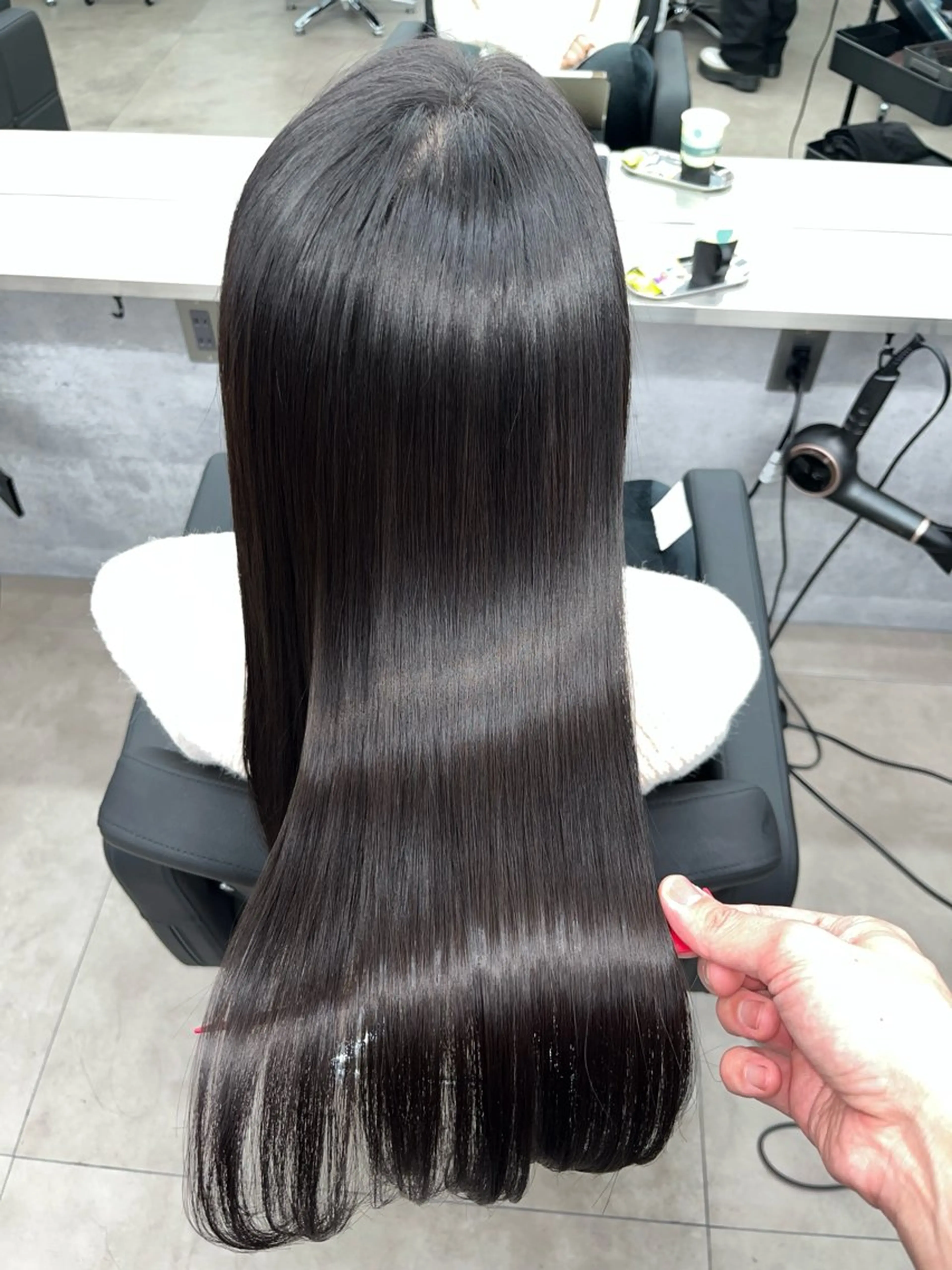 ロング カラー パーマ 🌈艶髪/髪質改善 新宿itouのヘアスタイル