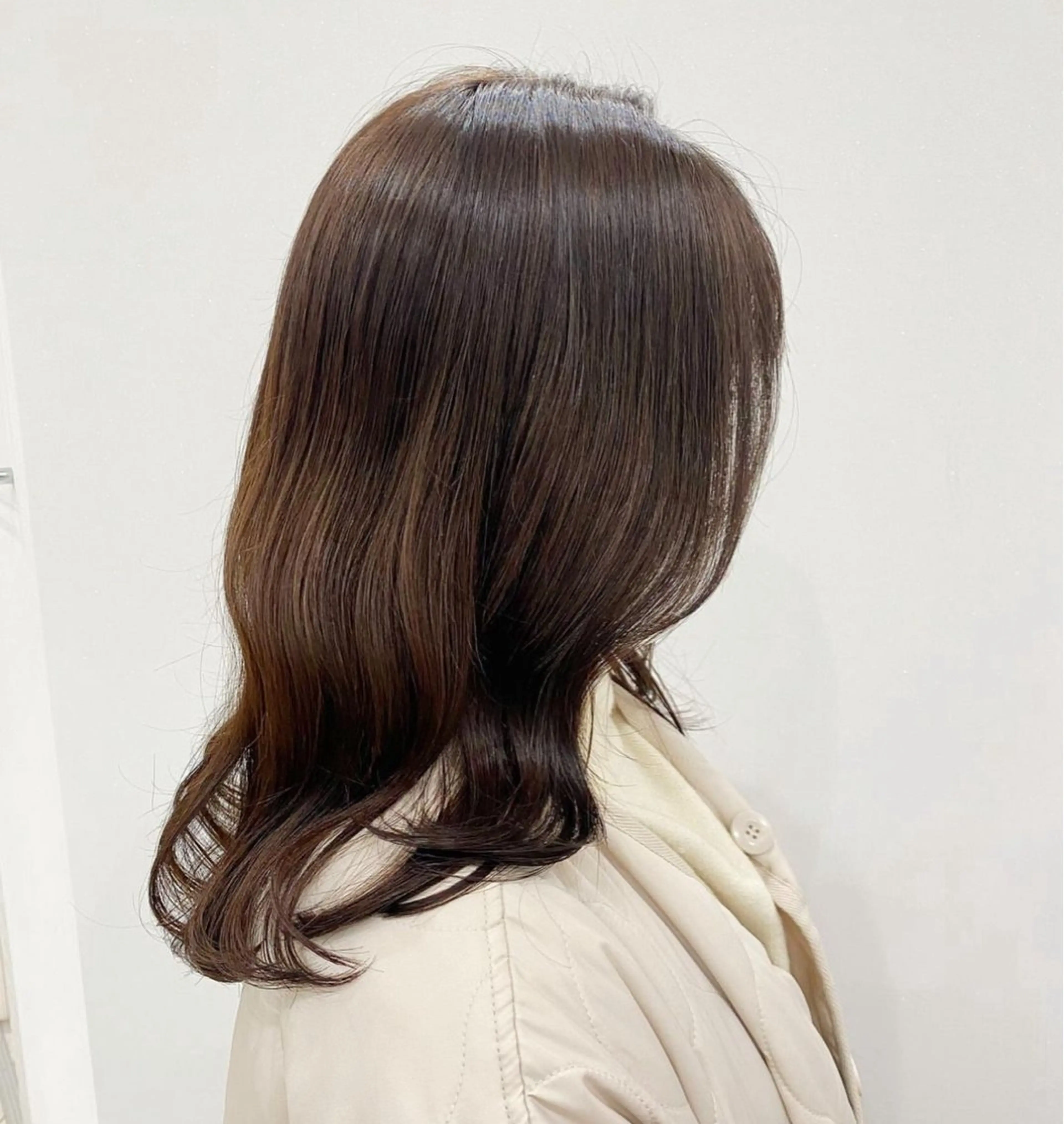 セミロング カラー カット ヘアカラー トリートメント Happiness王寺店所属・ボブ、韓国特化型 ✨中野悠のヘアスタイル