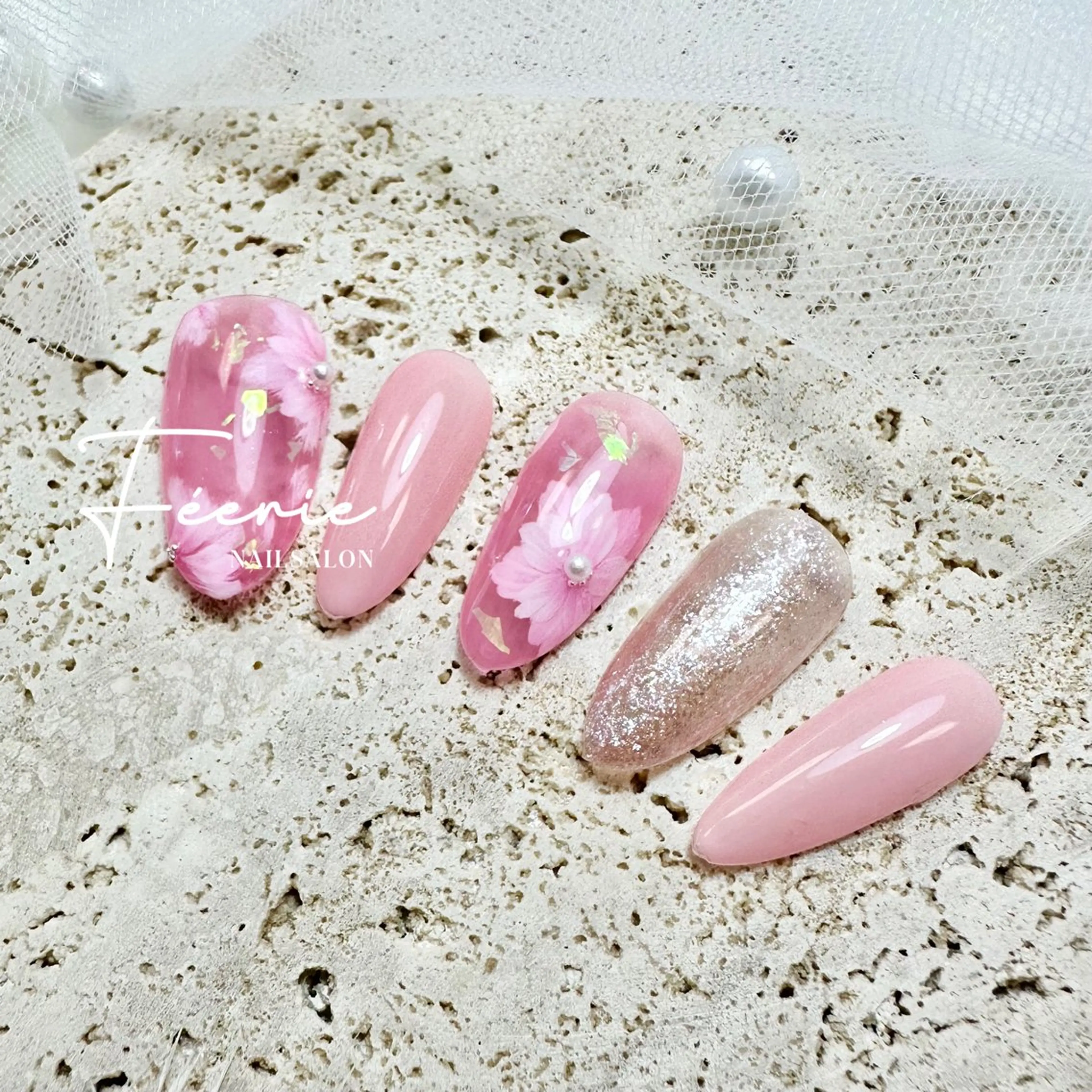 ✨ハートジェル、スカルプ、長さ出しオフ✨の写真