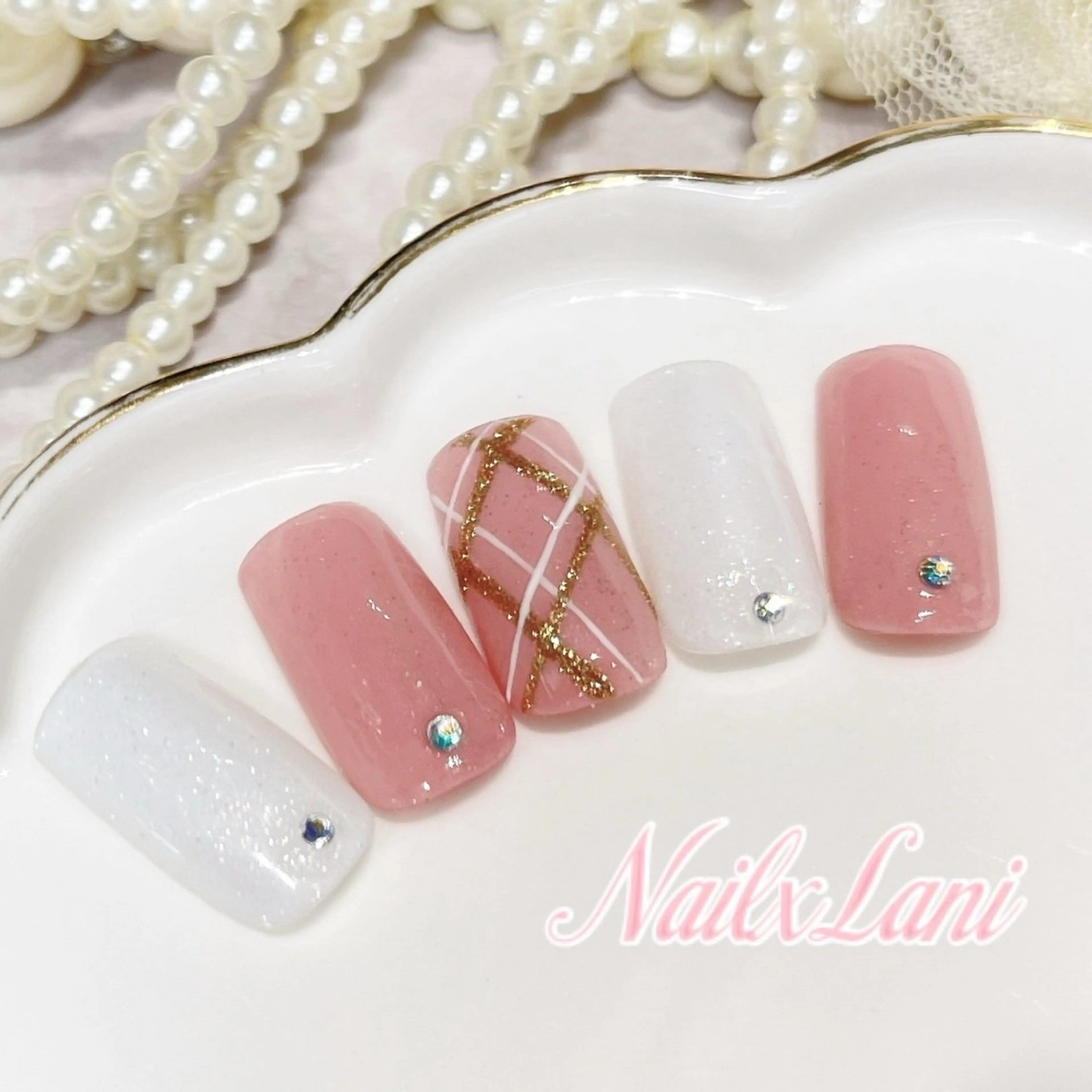 ネイル フットネイル ジェルネイル マグネットネイル パラジェル 練馬駅近ネイルラニ 不細工爪90分で美爪のネイルデザイン