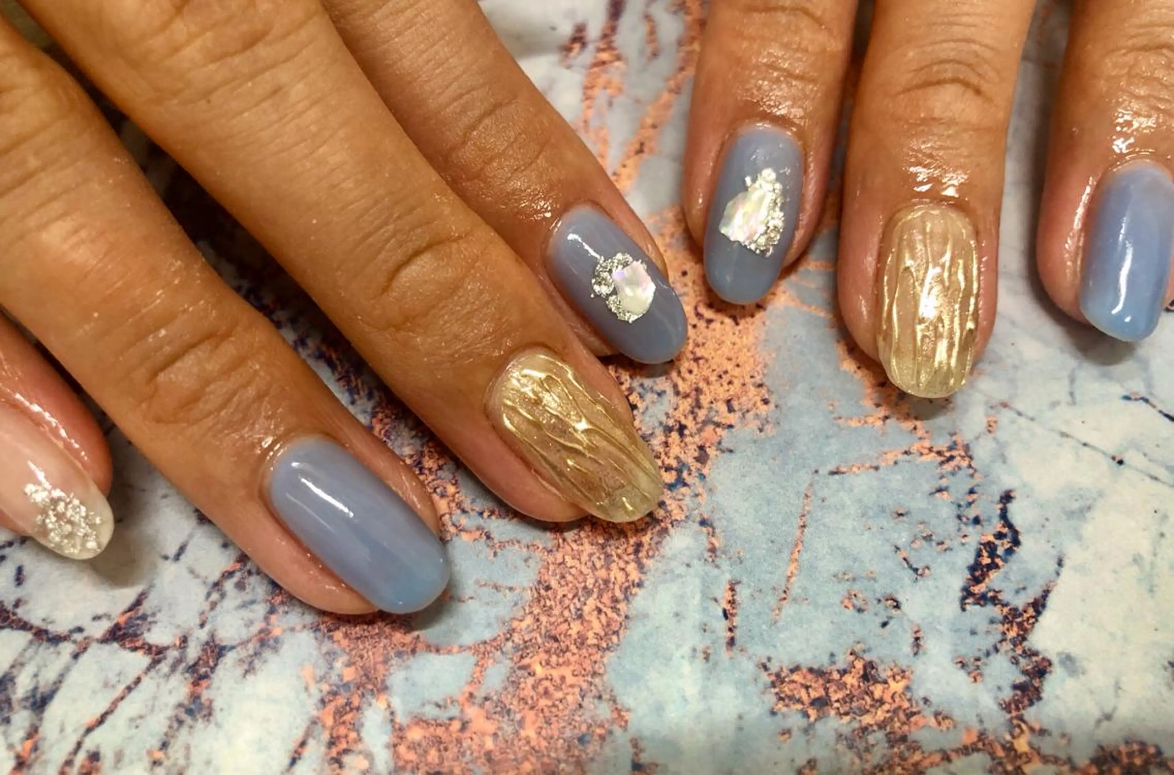 ネイル ハンドネイル Mogu nail 二子玉川のネイルデザイン