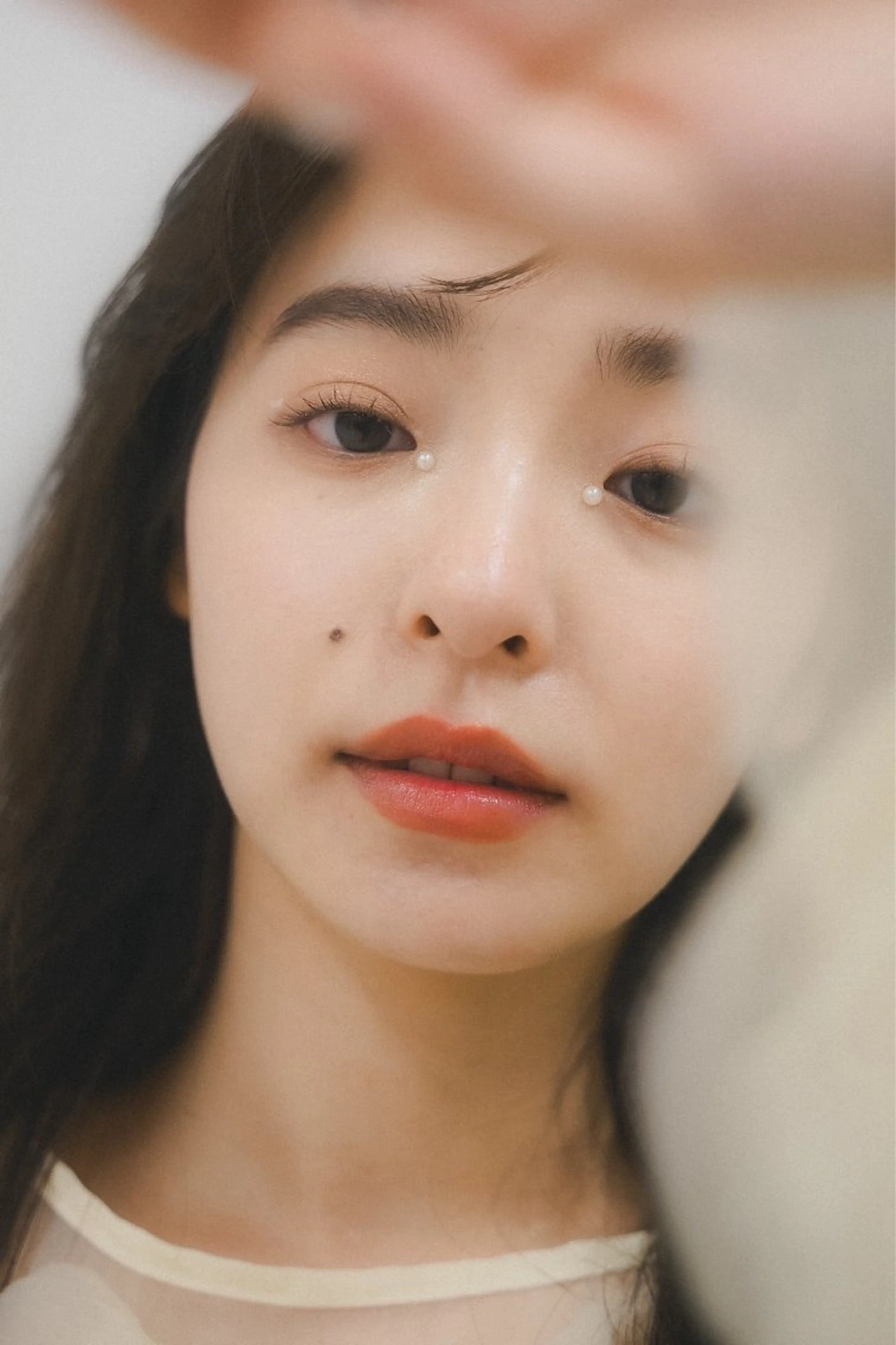 ミディアム カラー ヘアアレンジ カット ヘアカラー トリートメント manami (sibell)のヘアスタイル