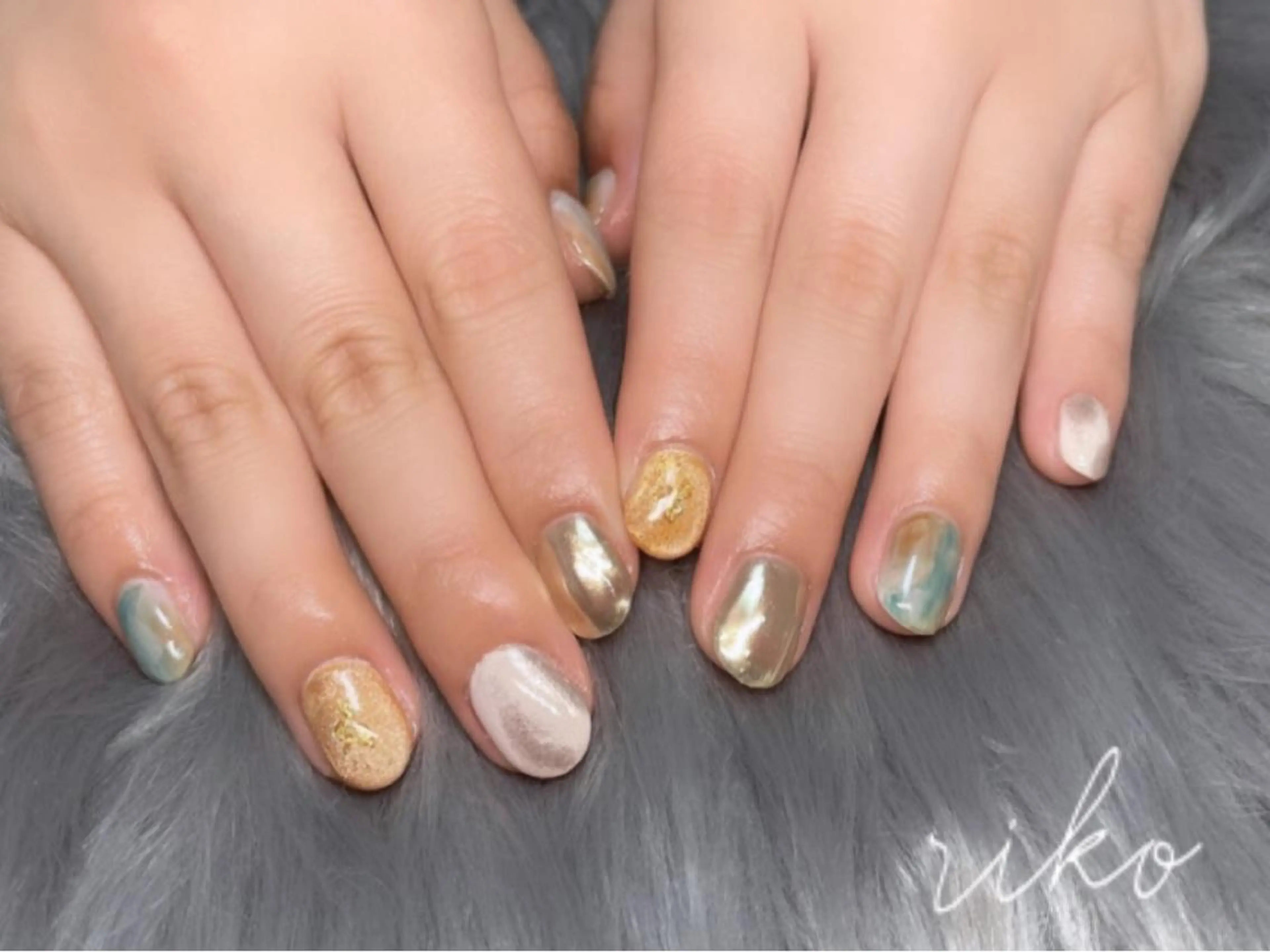 ネイル ハンドネイル riko nailのネイルデザイン