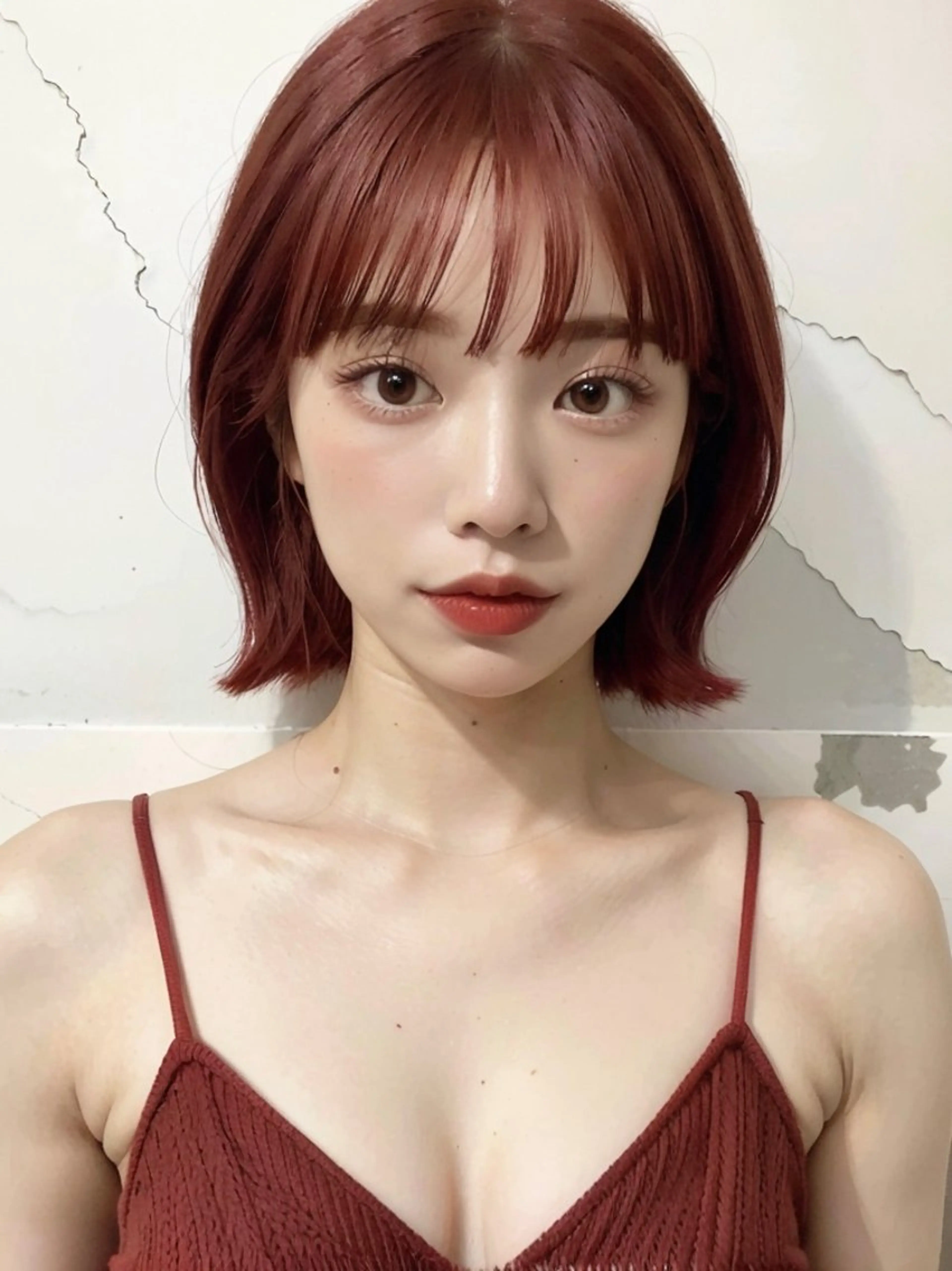 ショート カラー ヘアアレンジ シールエクステ ブリーチ ダブルカラー イヤリングカラー ハイライトカラー 🧸髪質改善ケアカラ ー/アイドル前髪🧸のヘアスタイル