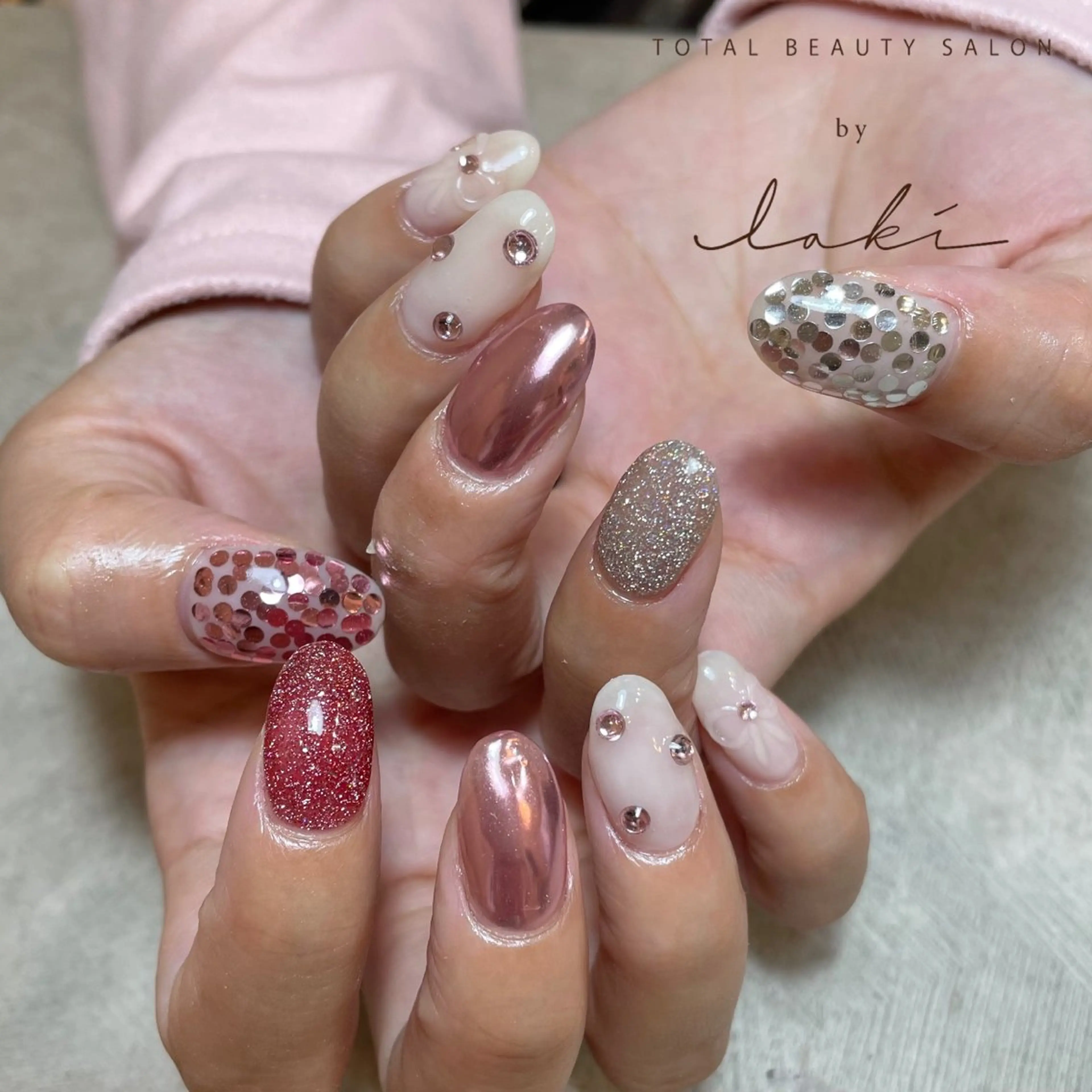 ネイル ハンドネイル bylaki_ haruka🌷のネイルデザイン