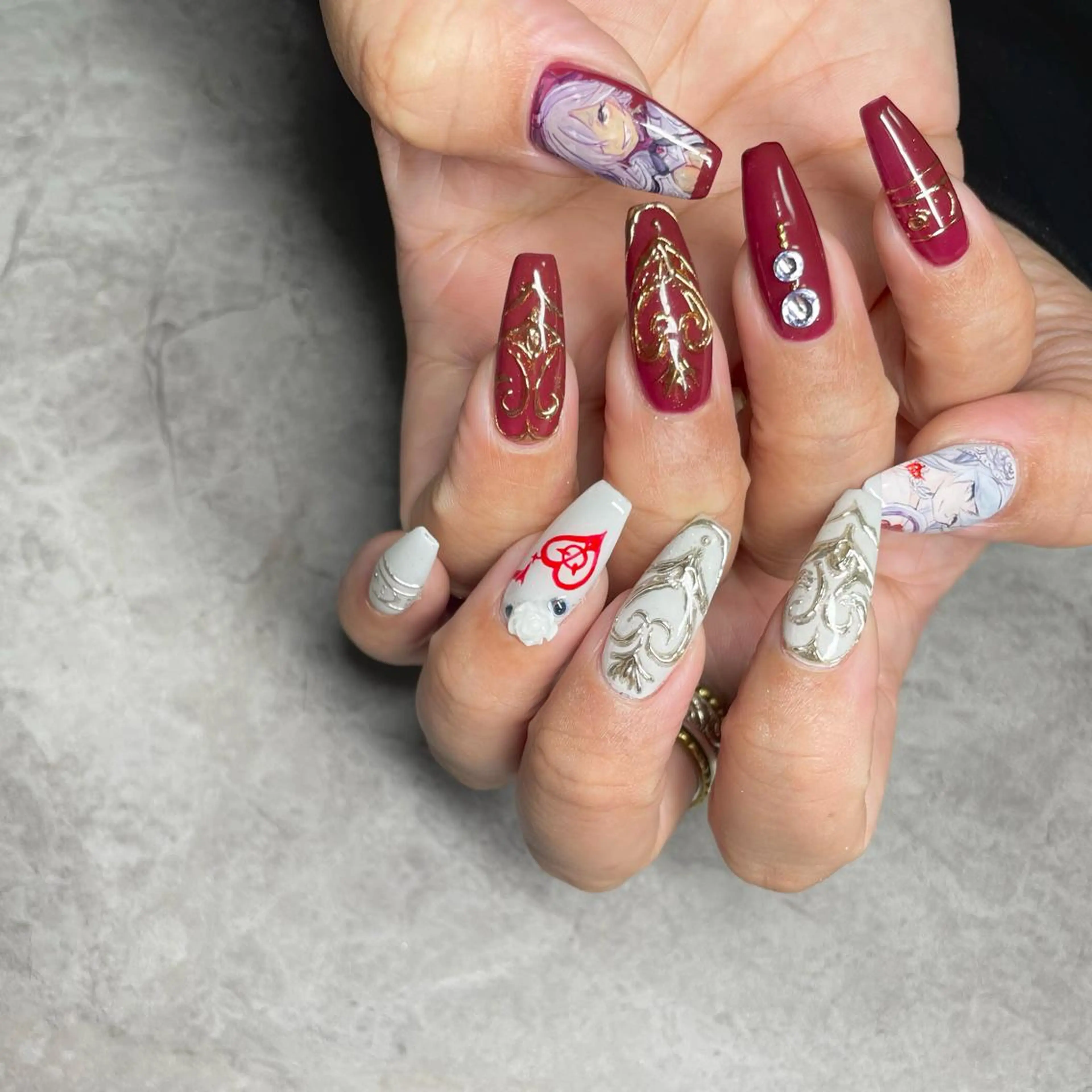 ネイル ハンドネイル Statice所属・YUNA FUKUDAのネイルデザイン