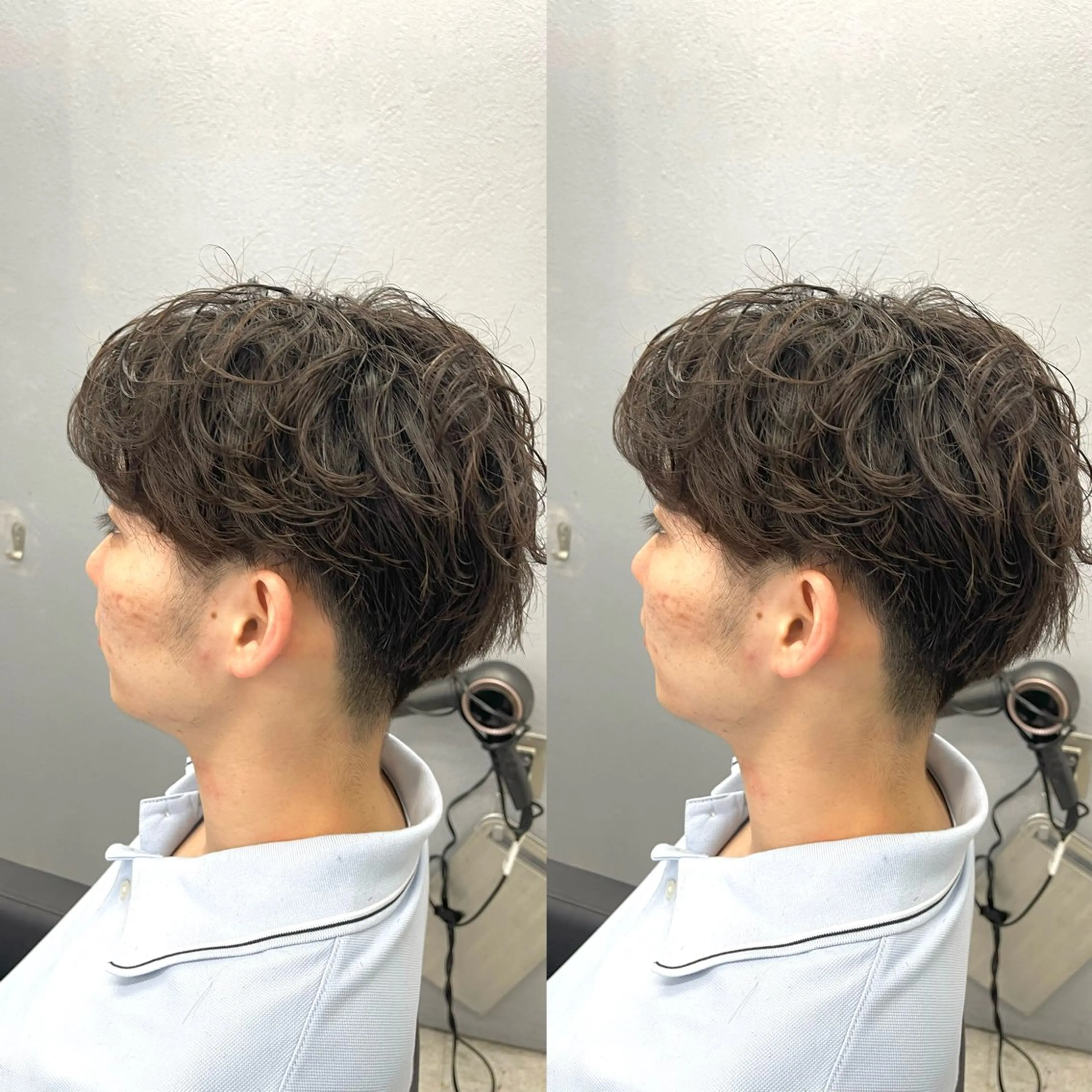 【お悩み解消✨️】絶壁解消パーマ！➕眉カットの写真