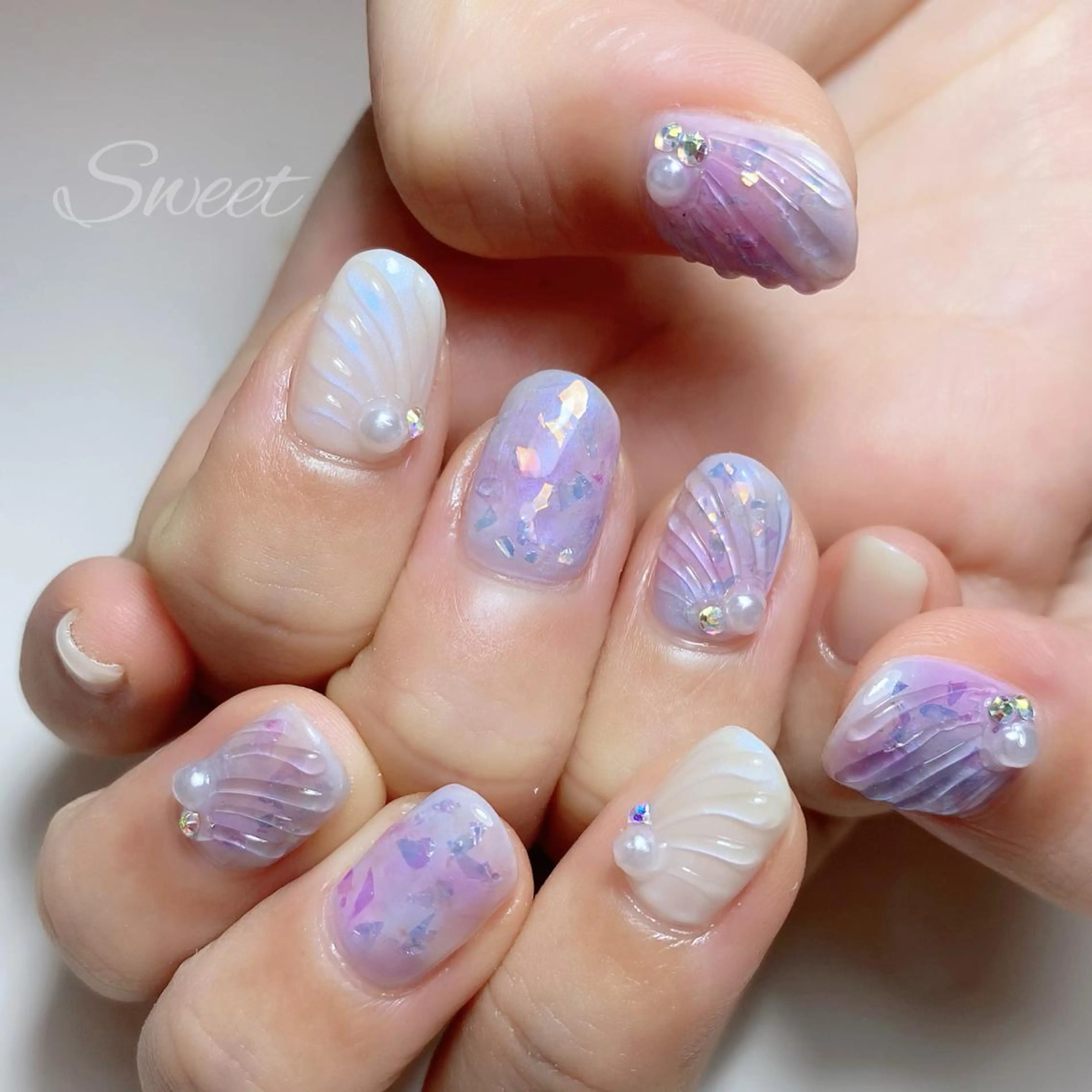 ネイル sweet 仲野陽子のネイルデザイン