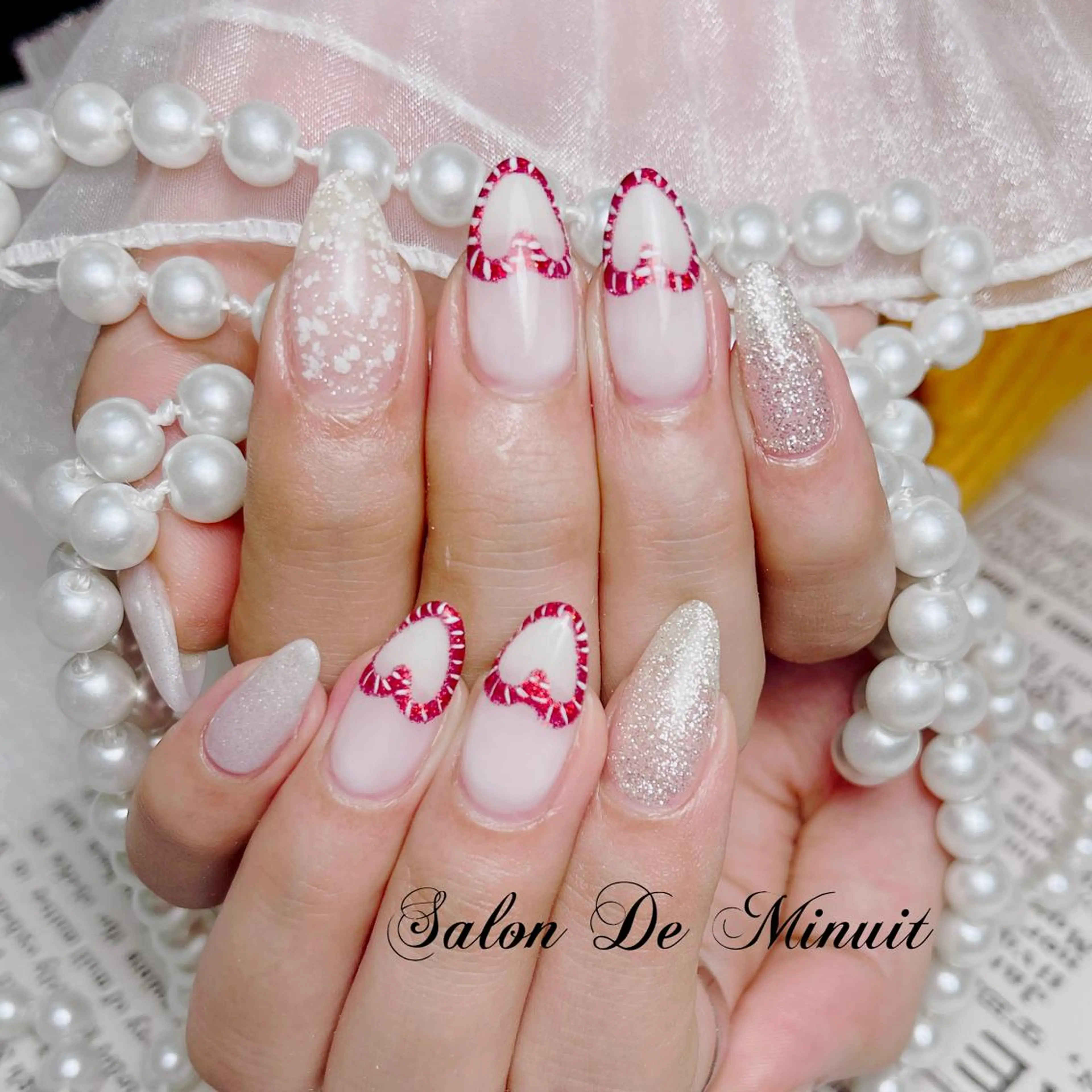 ネイル ハンドネイル ハンドケア Momo 🤍のネイルデザイン