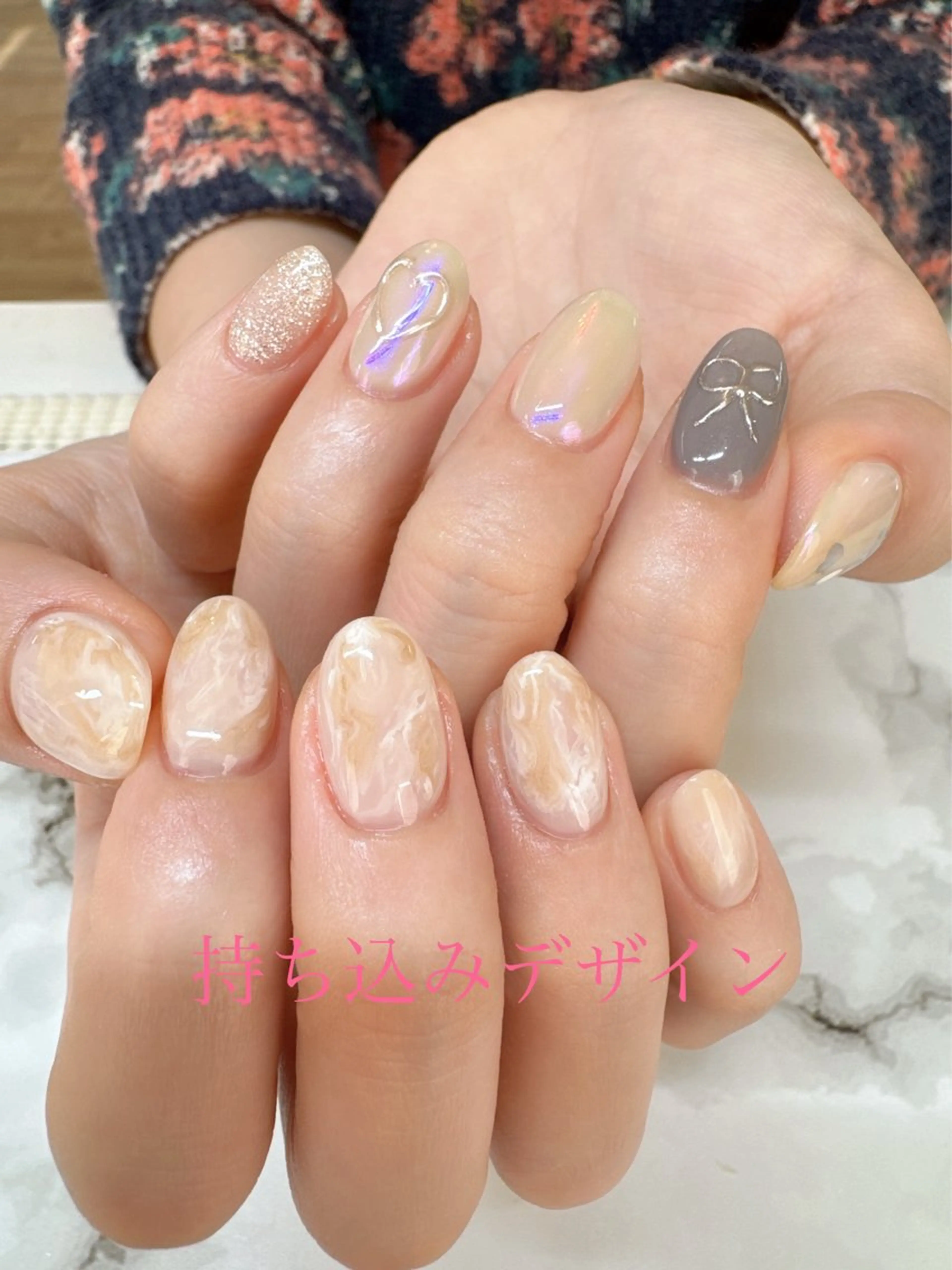 ネイル ソコ ソコのネイルデザイン