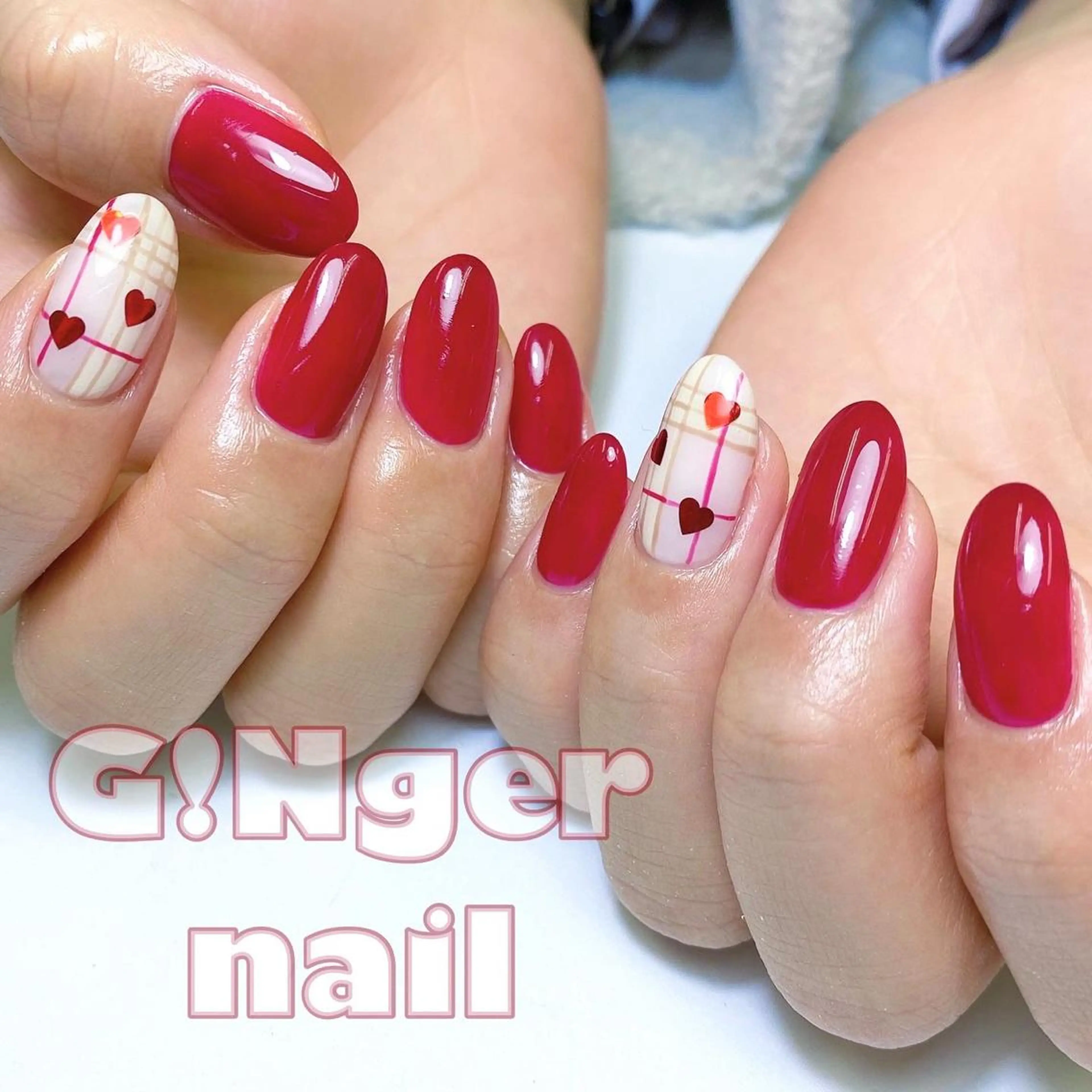 ネイル ハンドネイル ハンドケア GINGER NAIL所属・代々木 GINGERNAILのネイルデザイン